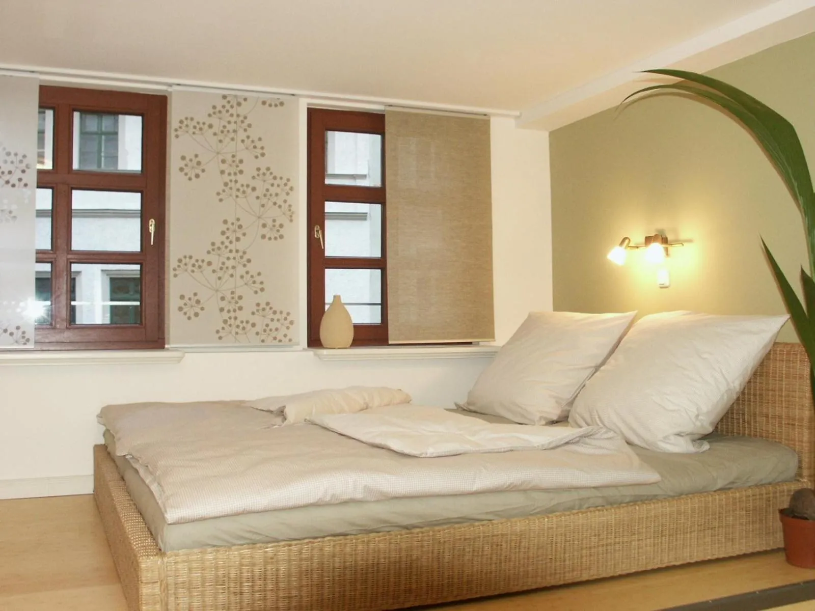 Bed in Apartment Wittenberg