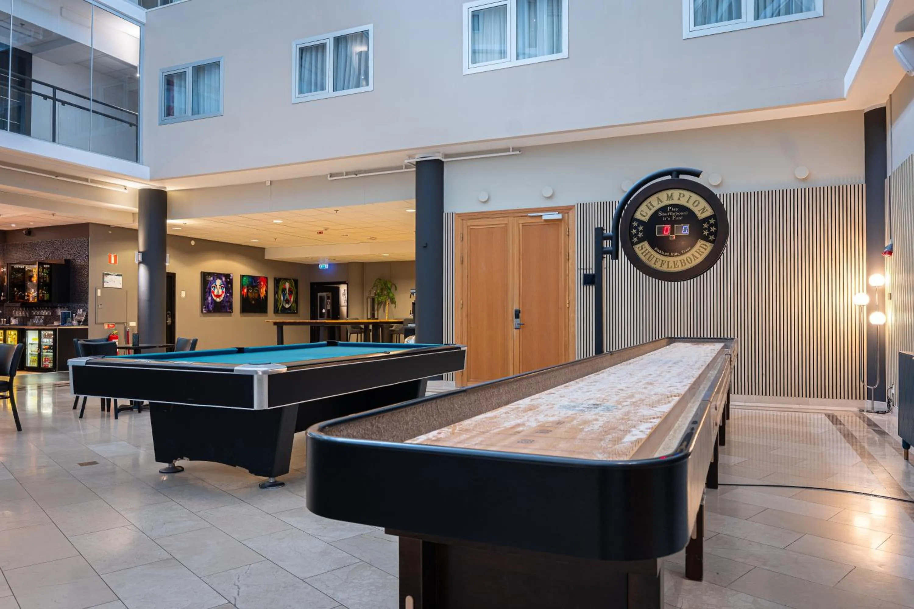 Game Room in Injoy Premium Hotel Solna