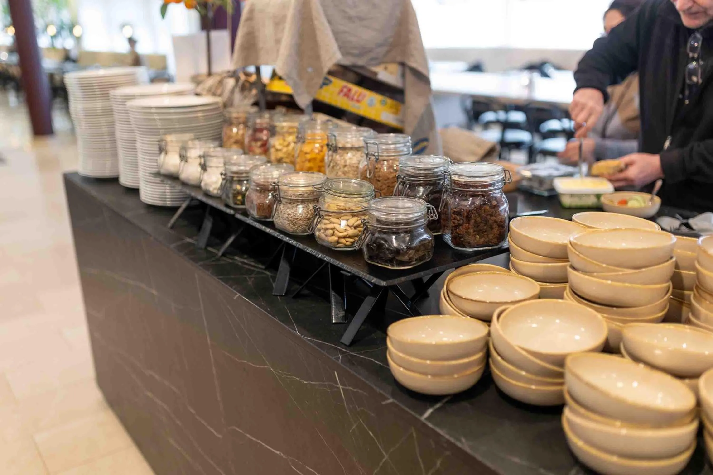 Breakfast in Injoy Premium Hotel Solna