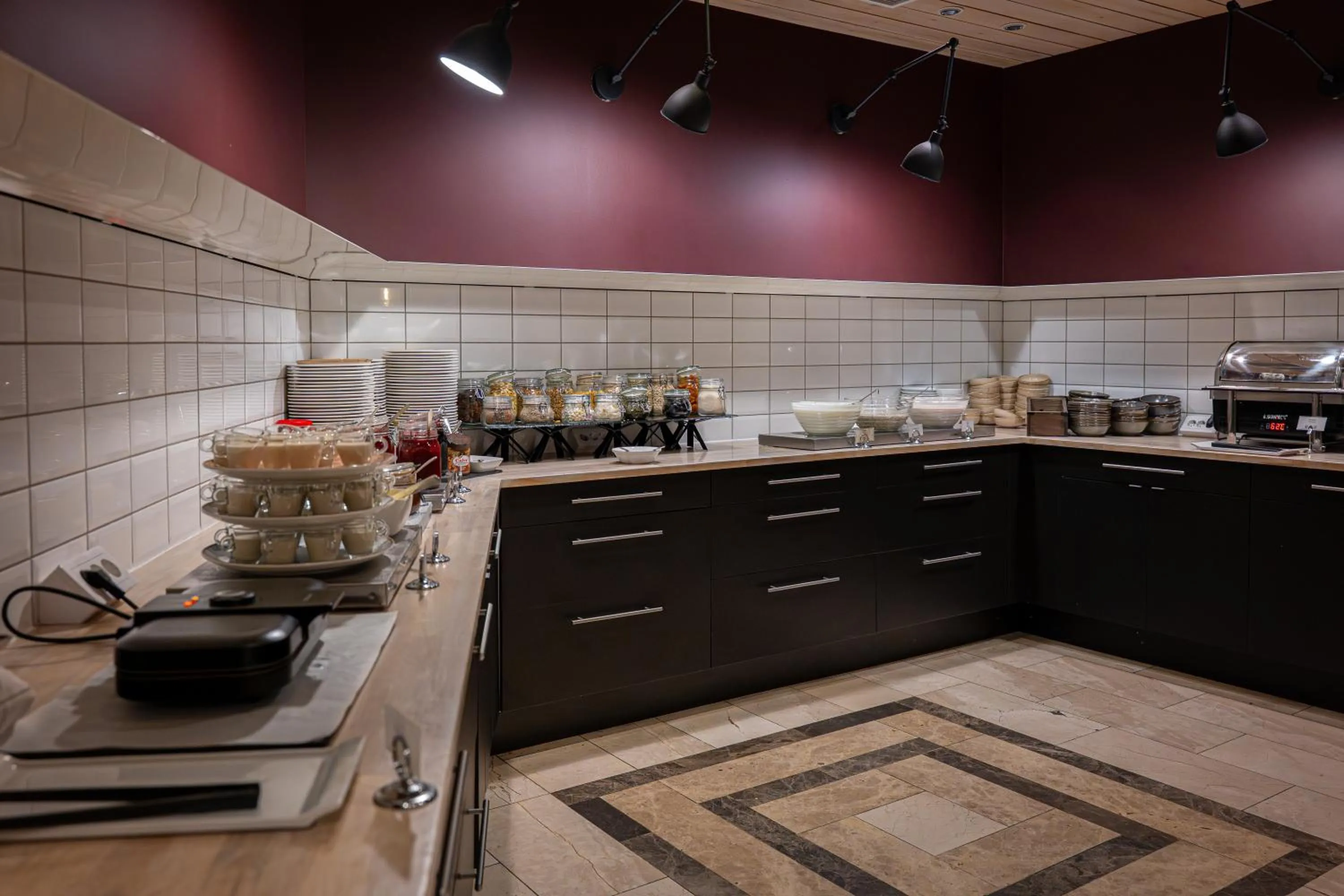 Breakfast in Injoy Premium Hotel Solna