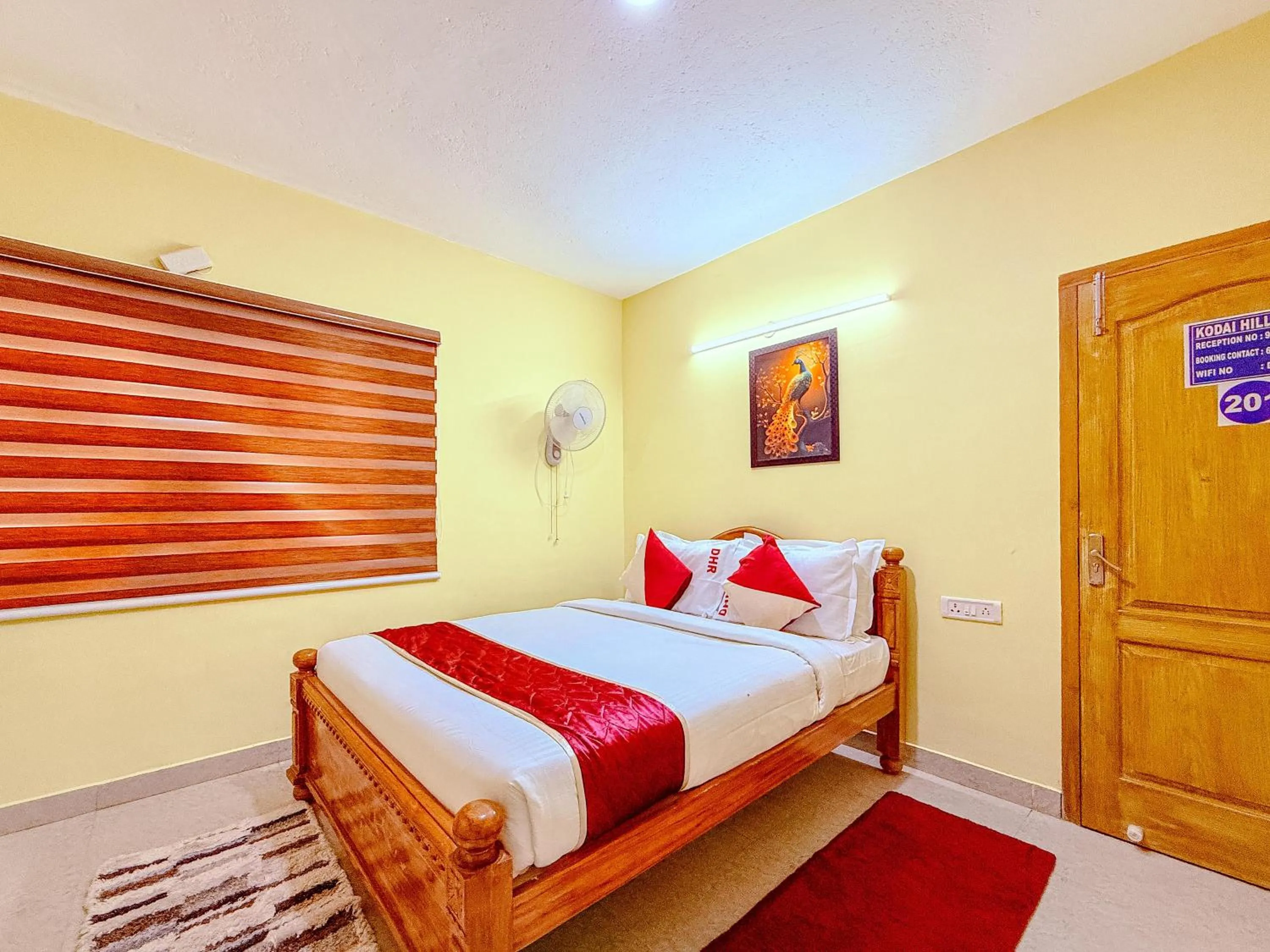 Bed in Kodai Hillscape
