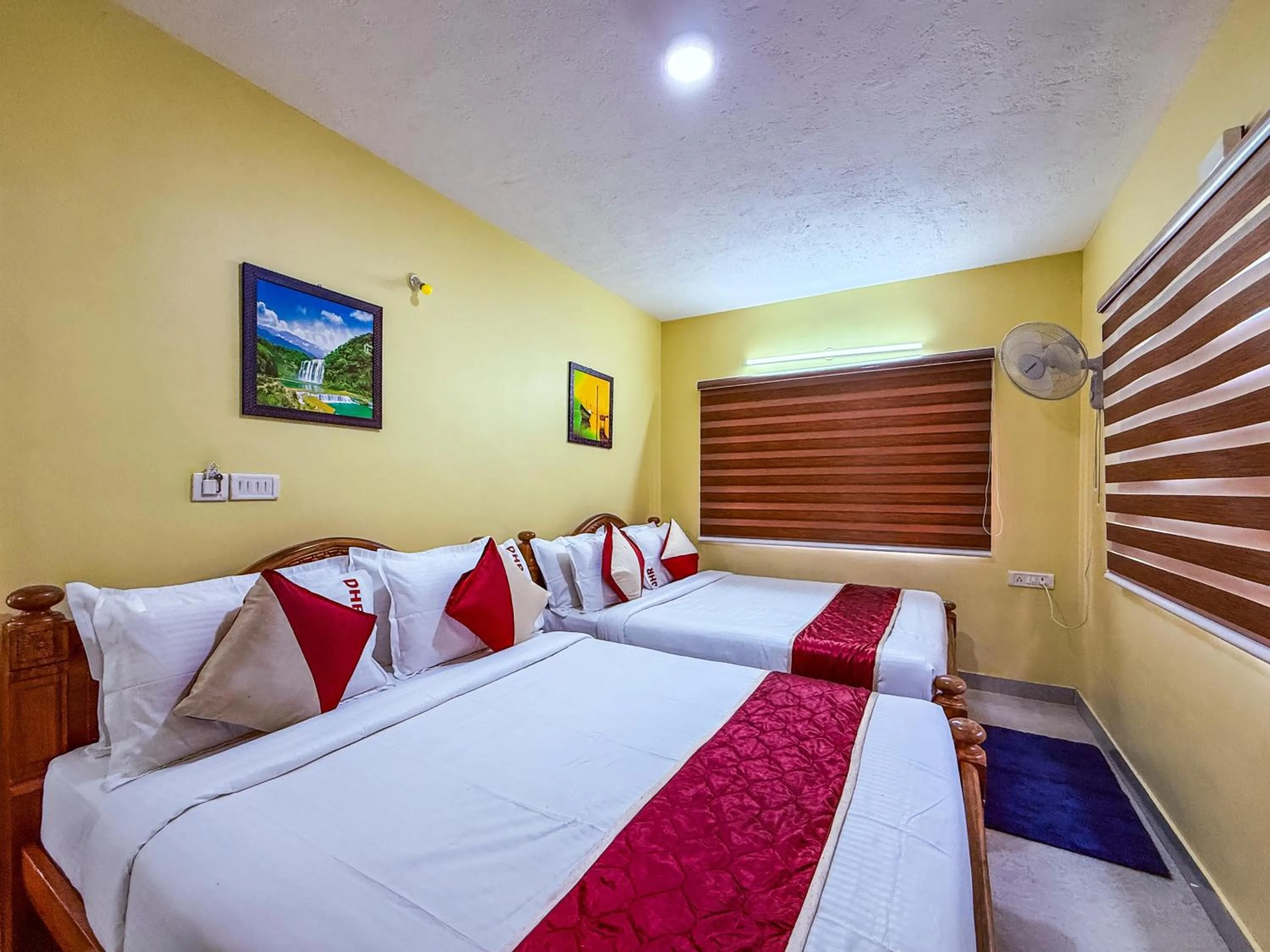 Bed in Kodai Hillscape