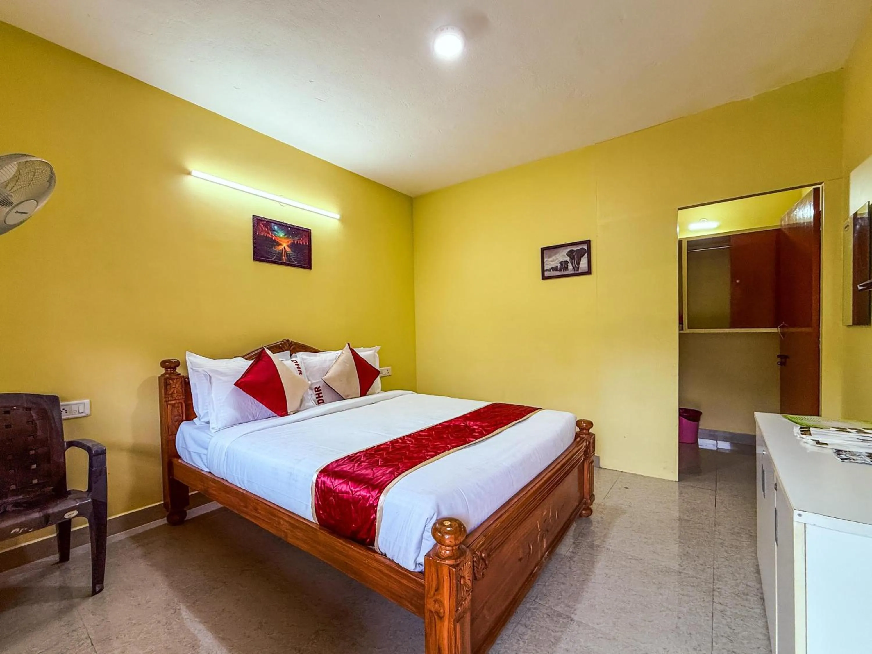 Bed in Kodai Hillscape