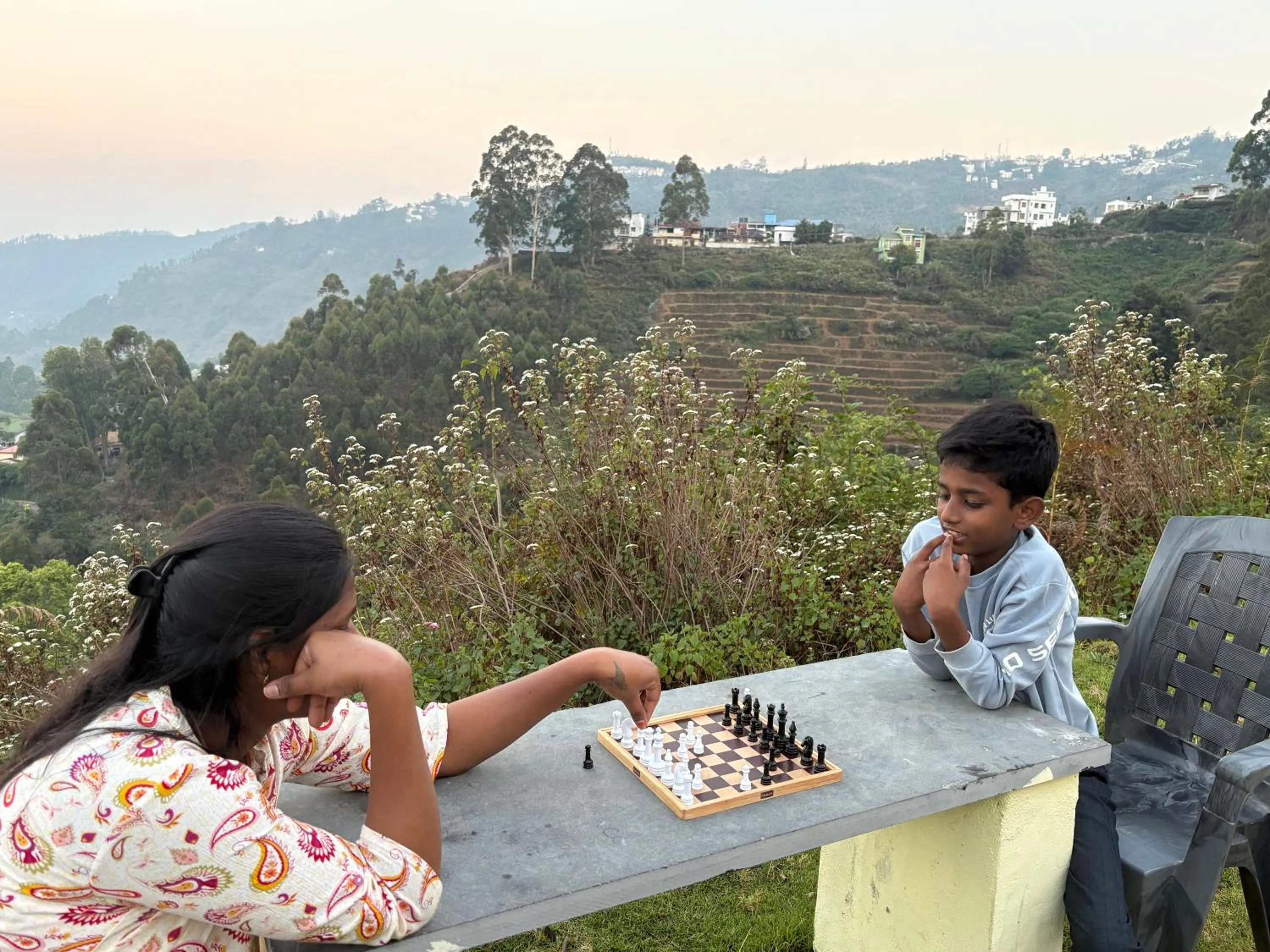 Day in Kodai Hillscape