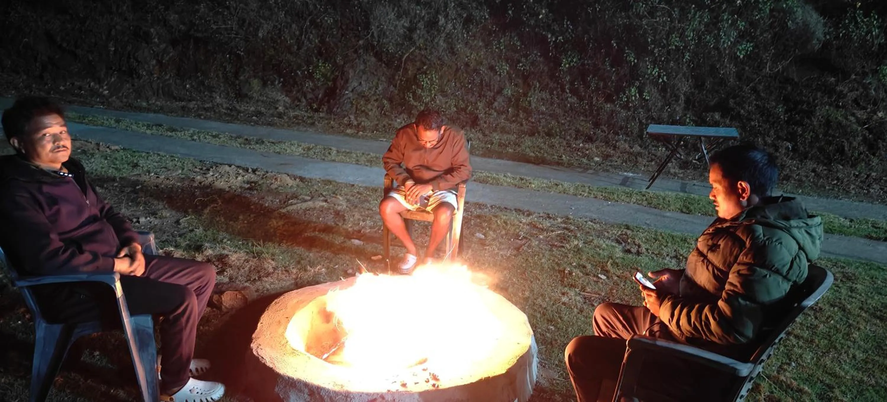Night in Kodai Hillscape