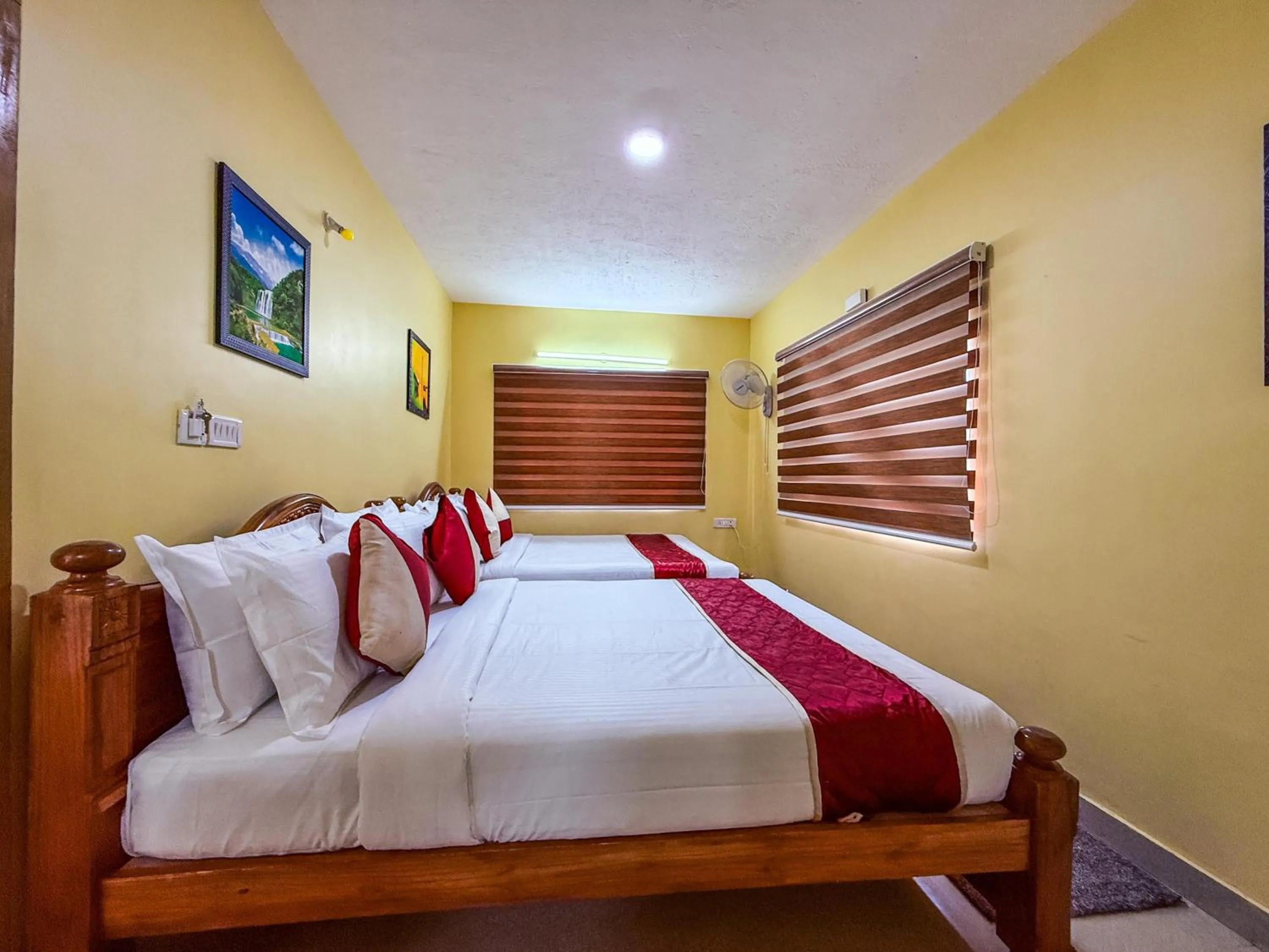 Bed in Kodai Hillscape