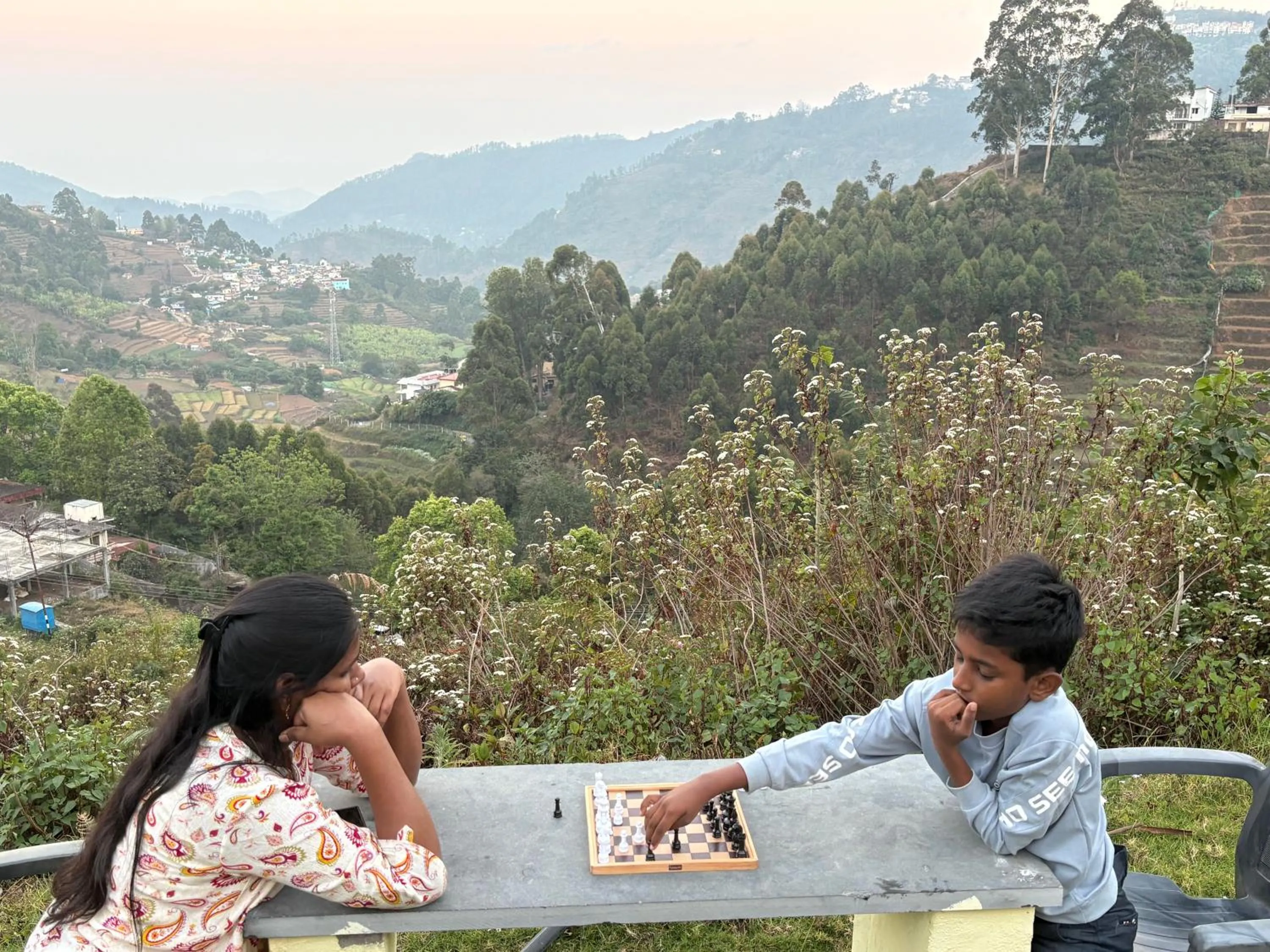 Day in Kodai Hillscape