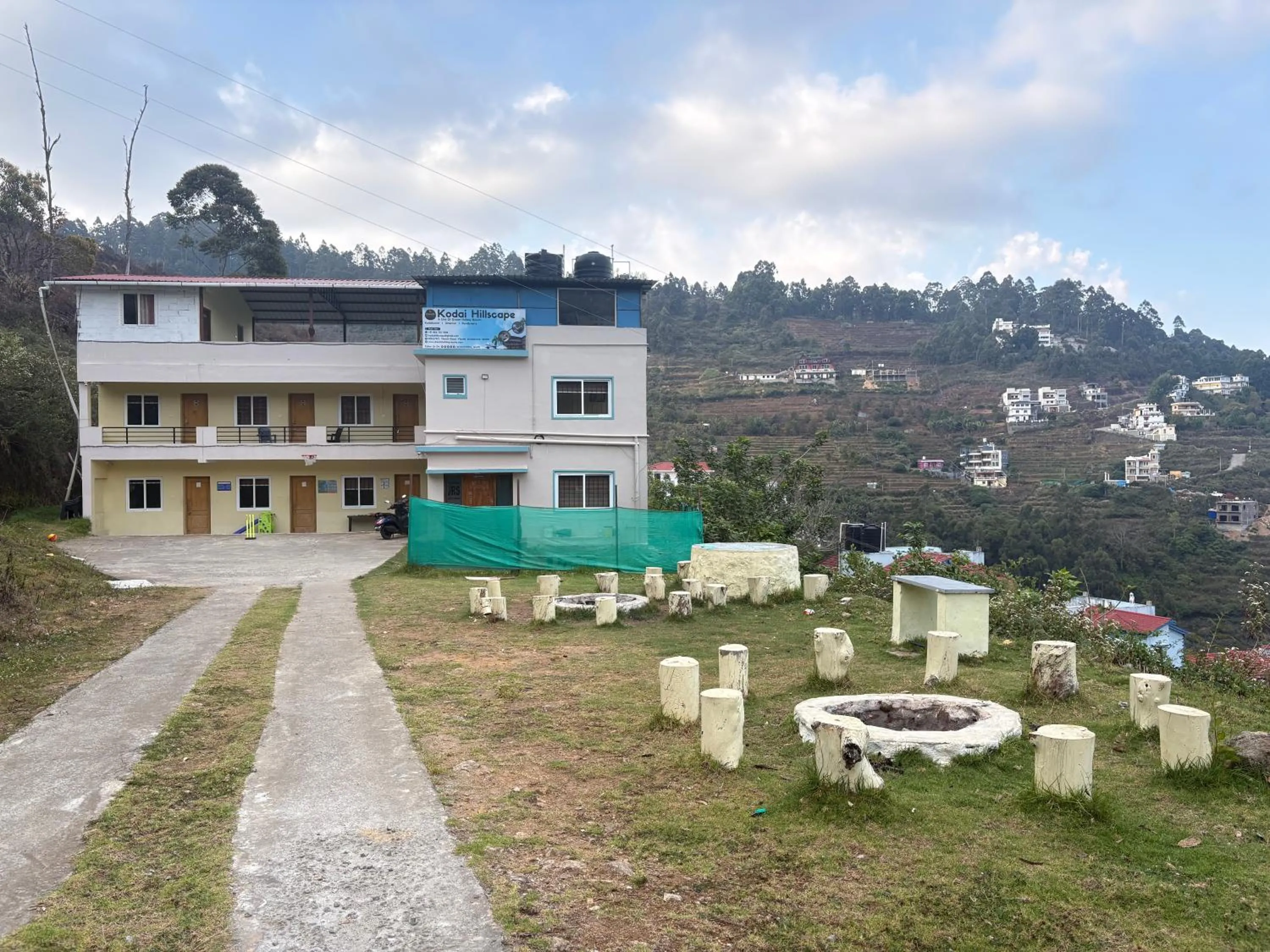 Property building in Kodai Hillscape