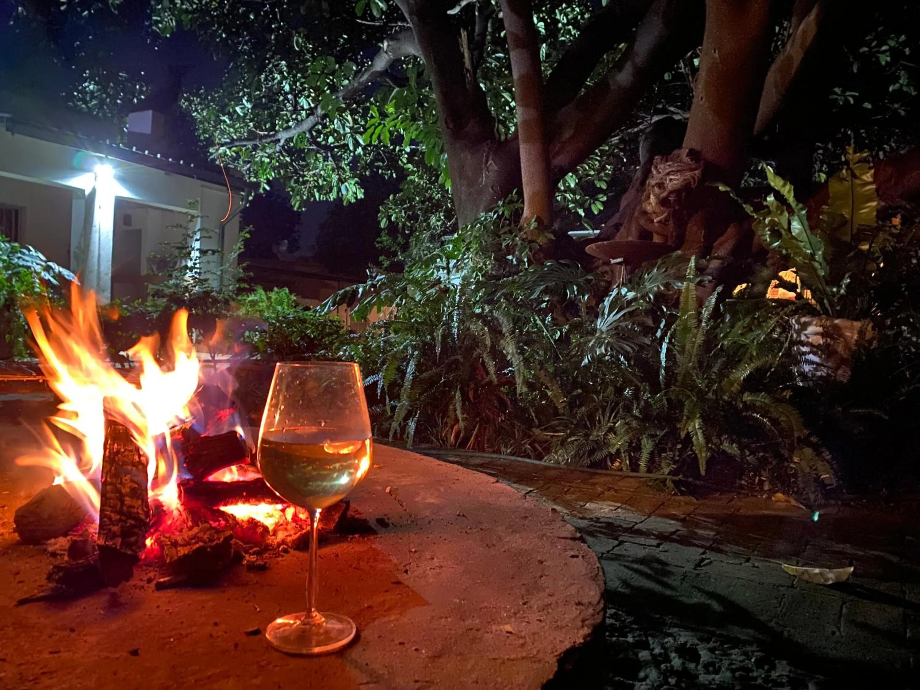 Garden in La Bella B&B Under The Fig Tree