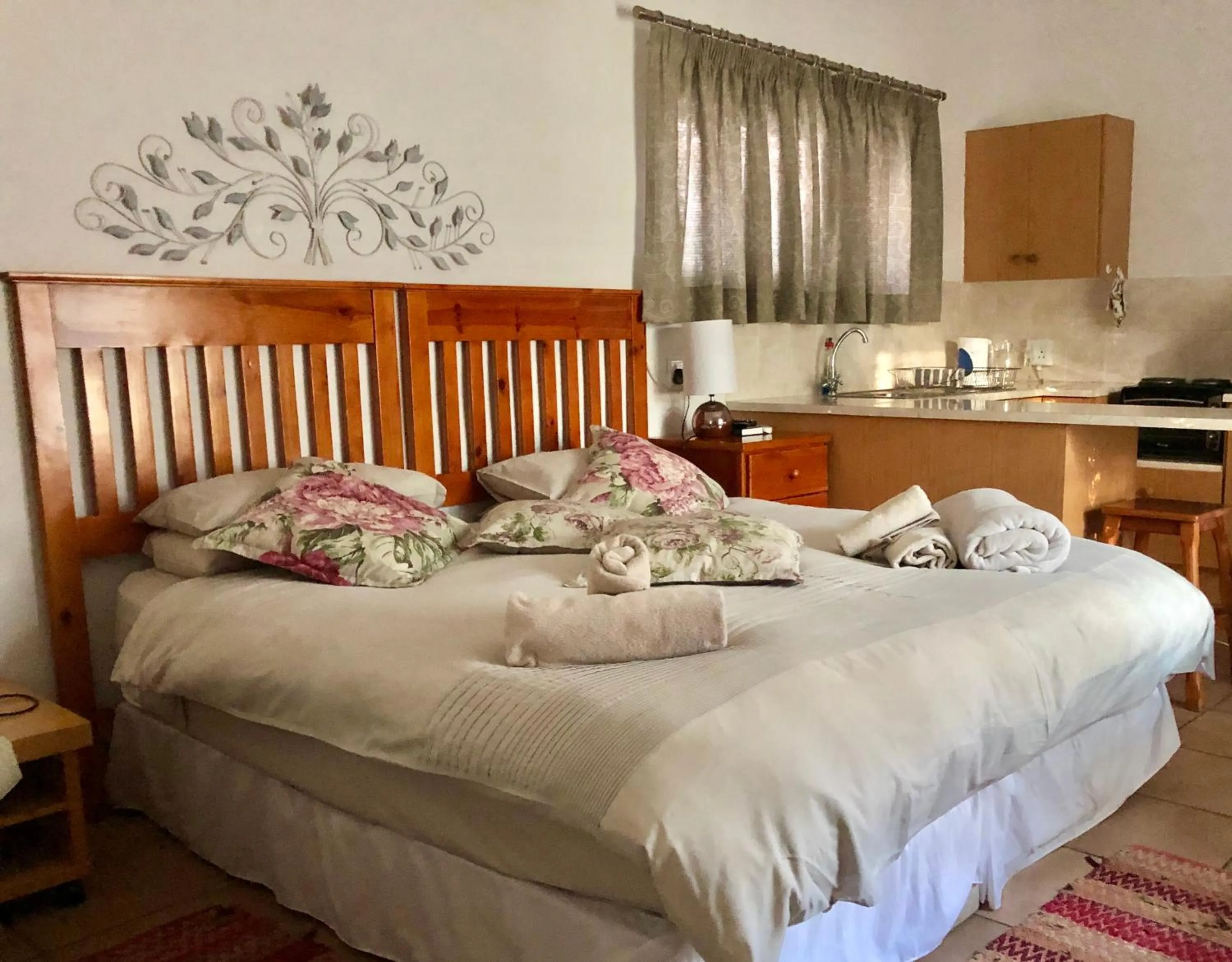 Bed in La Bella B&B Under The Fig Tree