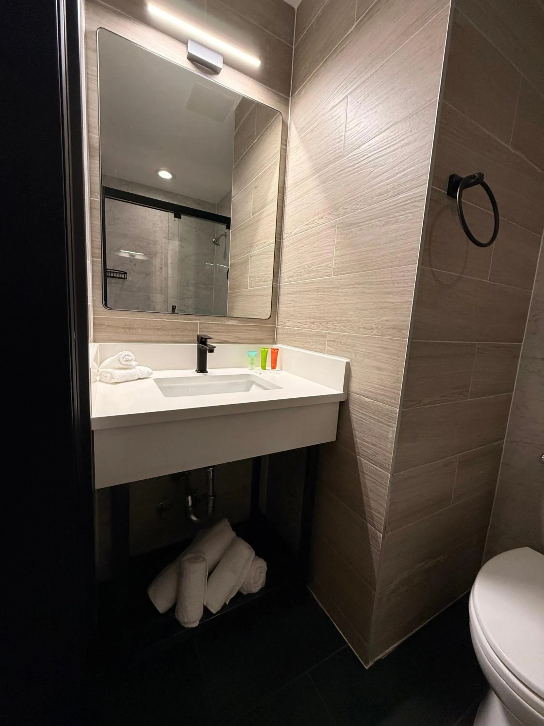 Shower in Bkway Hotel Brooklyn