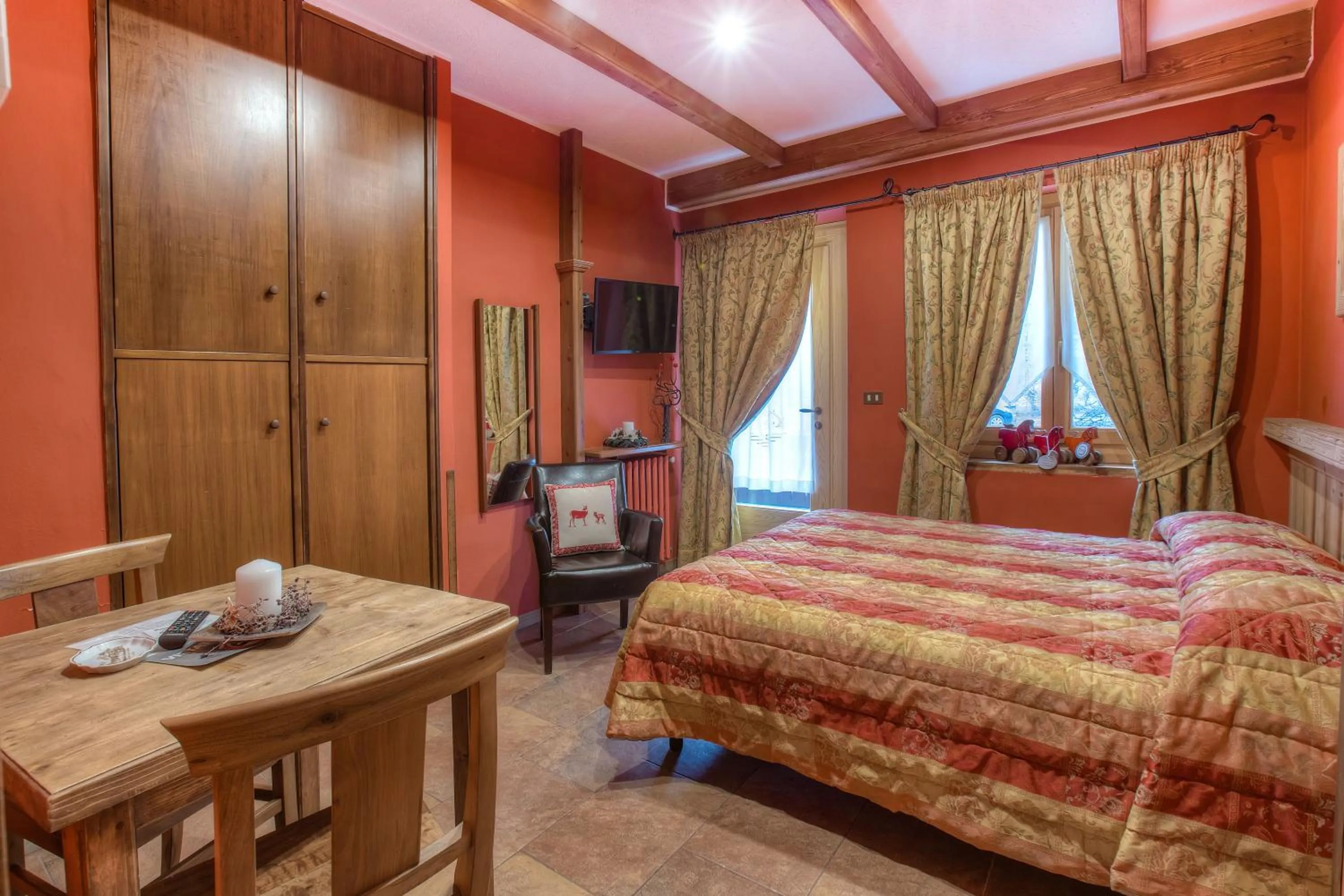 Mountain view, Bed in B&B Residence Checrouit