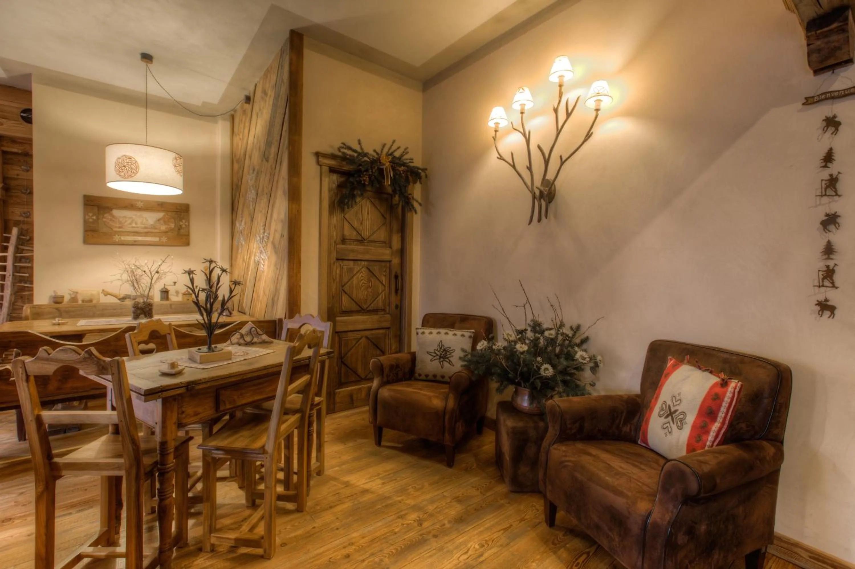 Lounge or bar in B&B Residence Checrouit