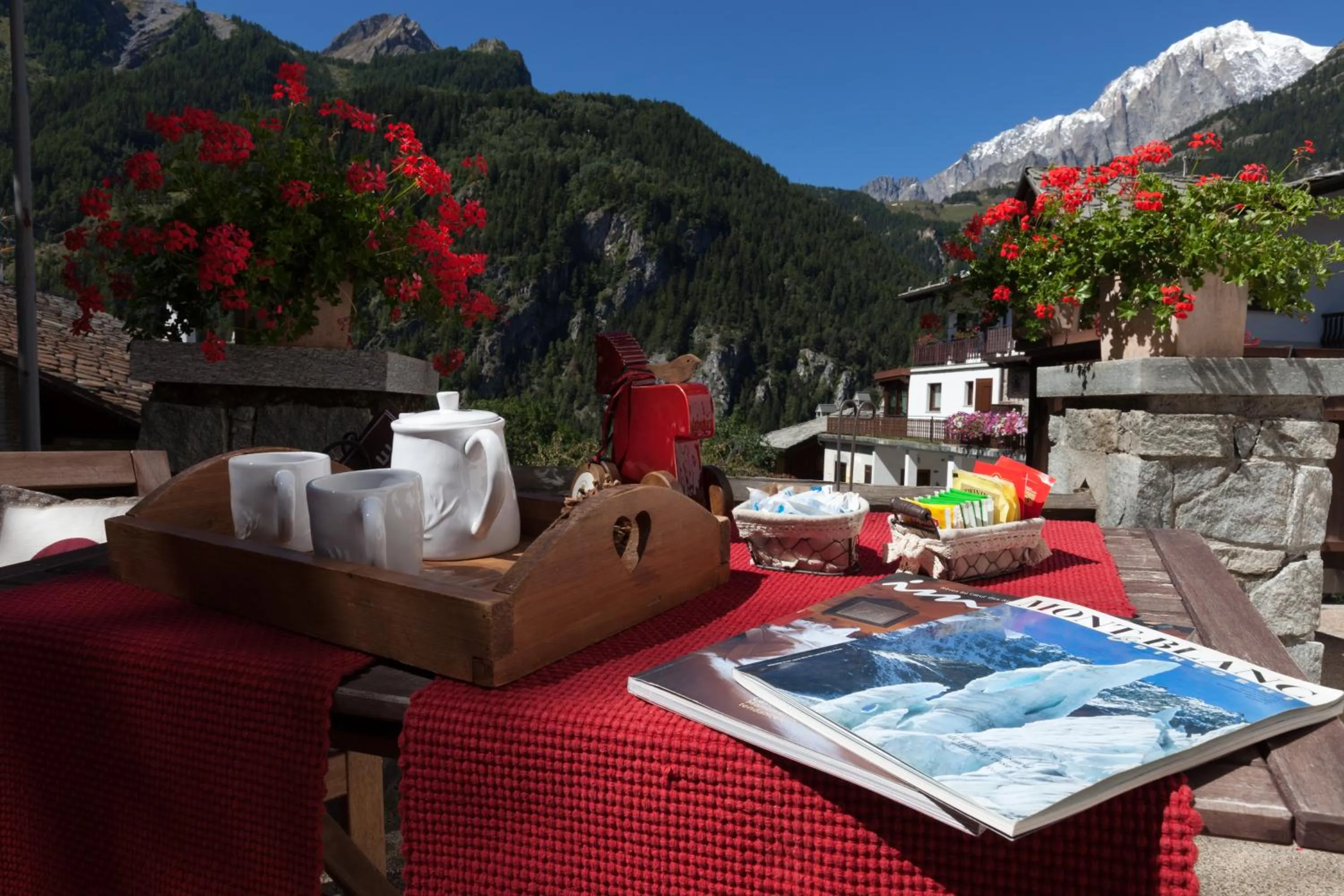 Balcony/Terrace in B&B Residence Checrouit