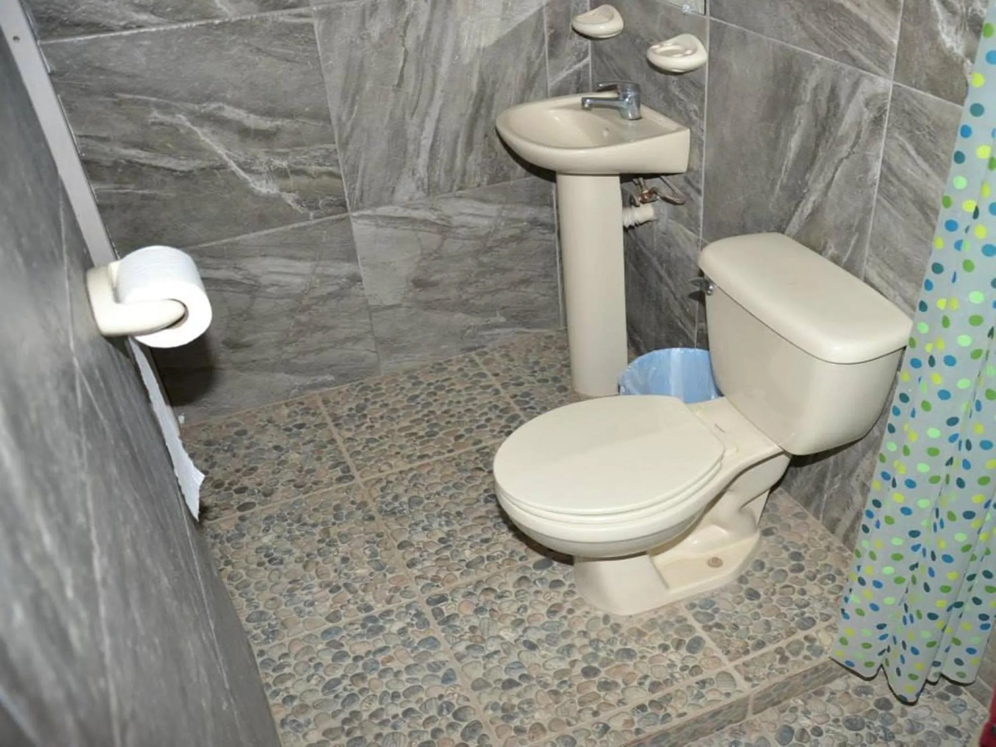 Bathroom in Hostal Villas Mexico