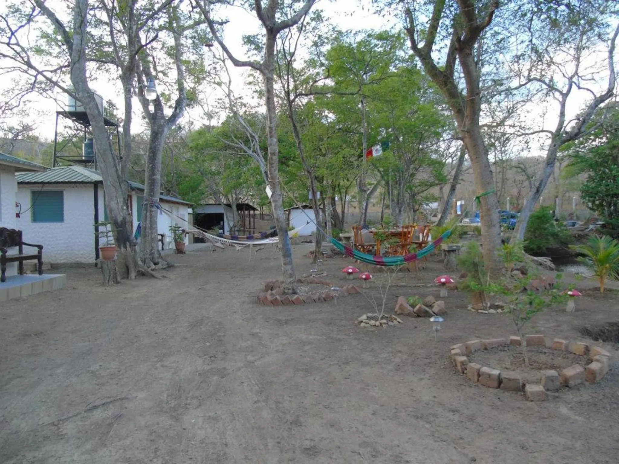 Garden in Hostal Villas Mexico
