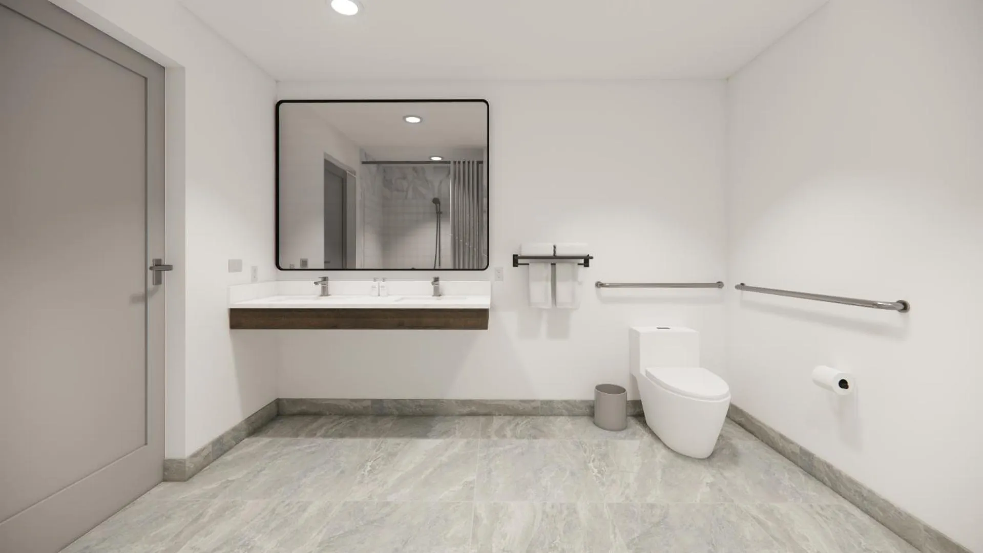 Bathroom in Kins Hotel