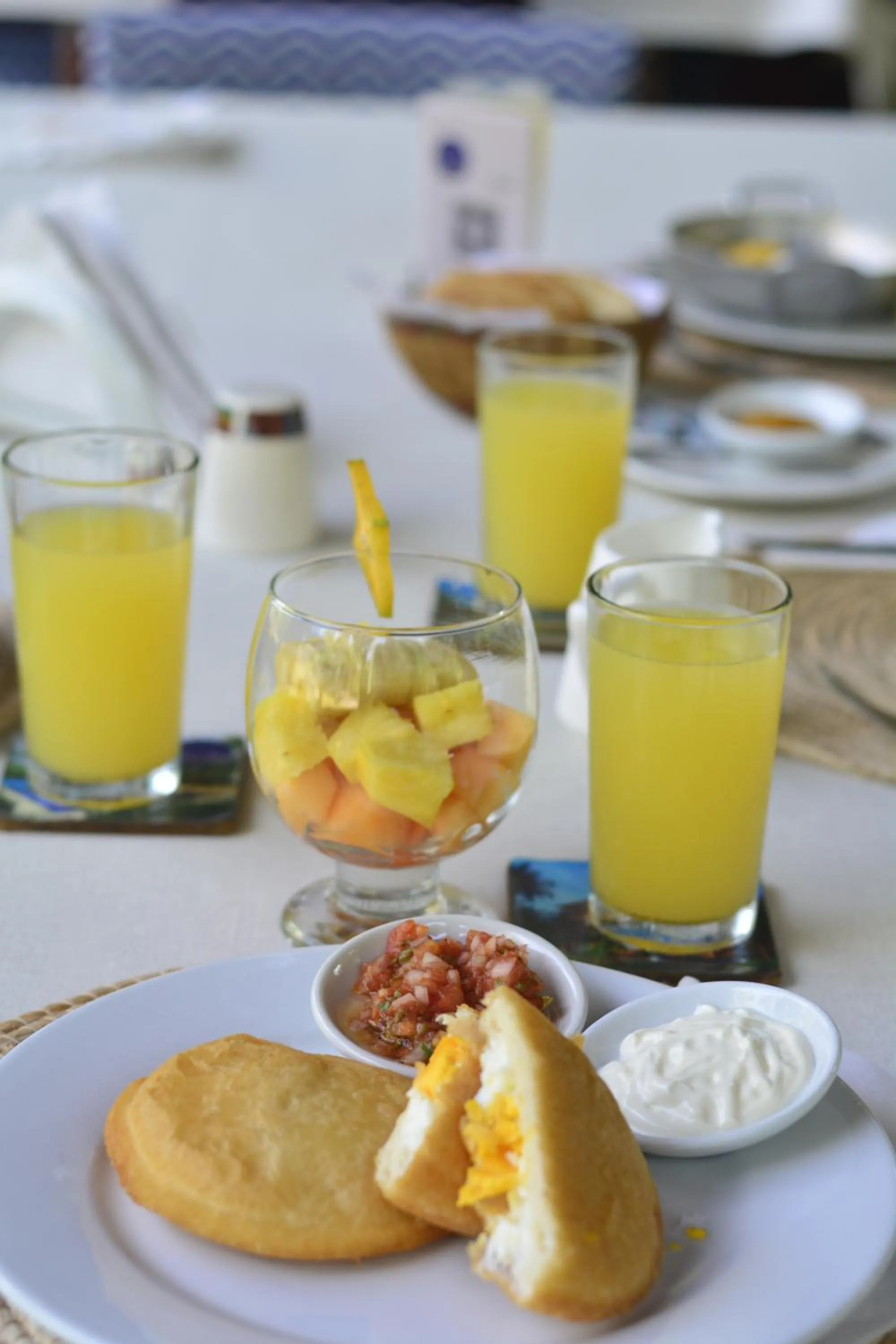 Breakfast in La Mar de Bien Tayrona