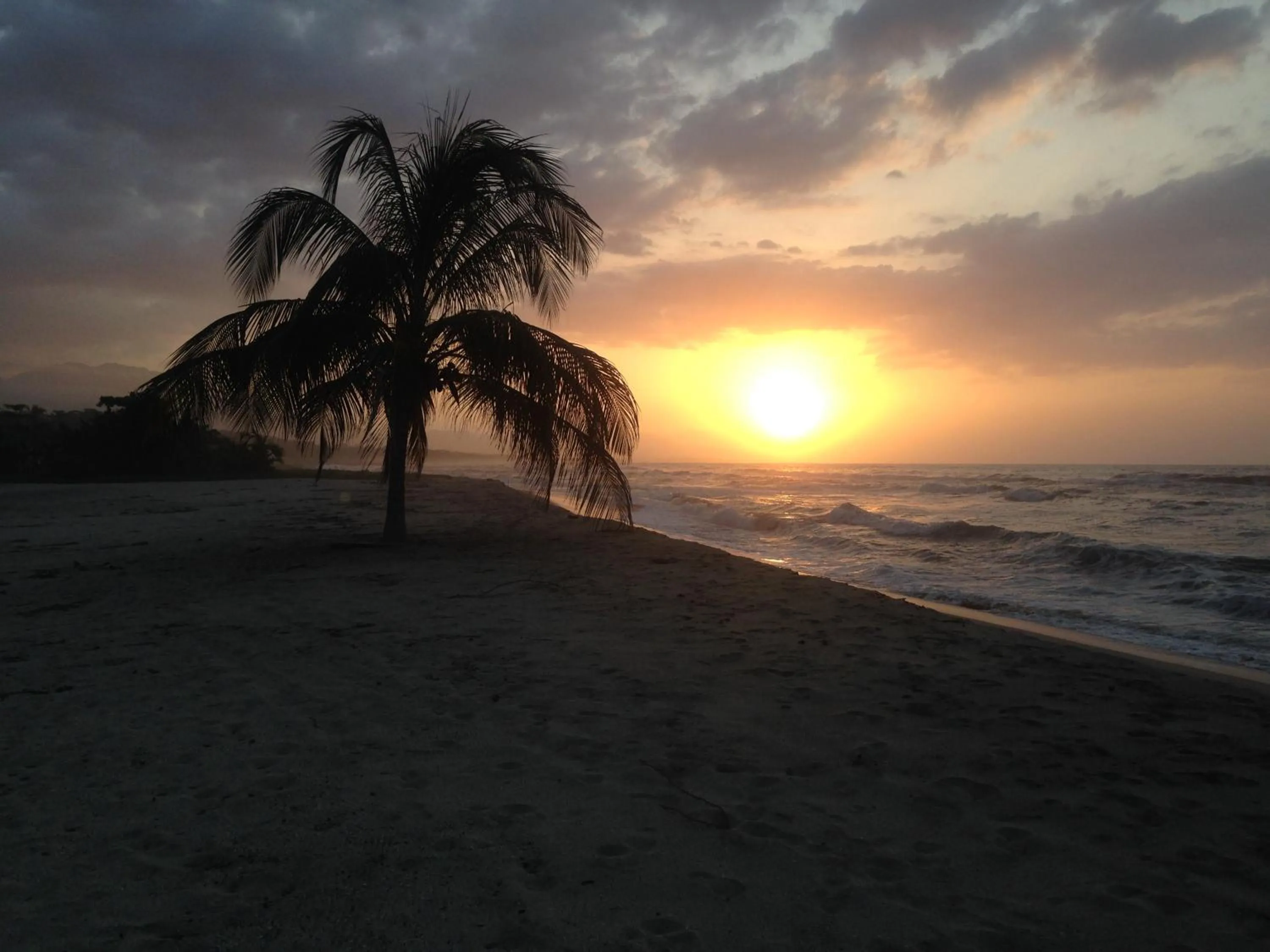 Natural landscape in La Mar de Bien Tayrona