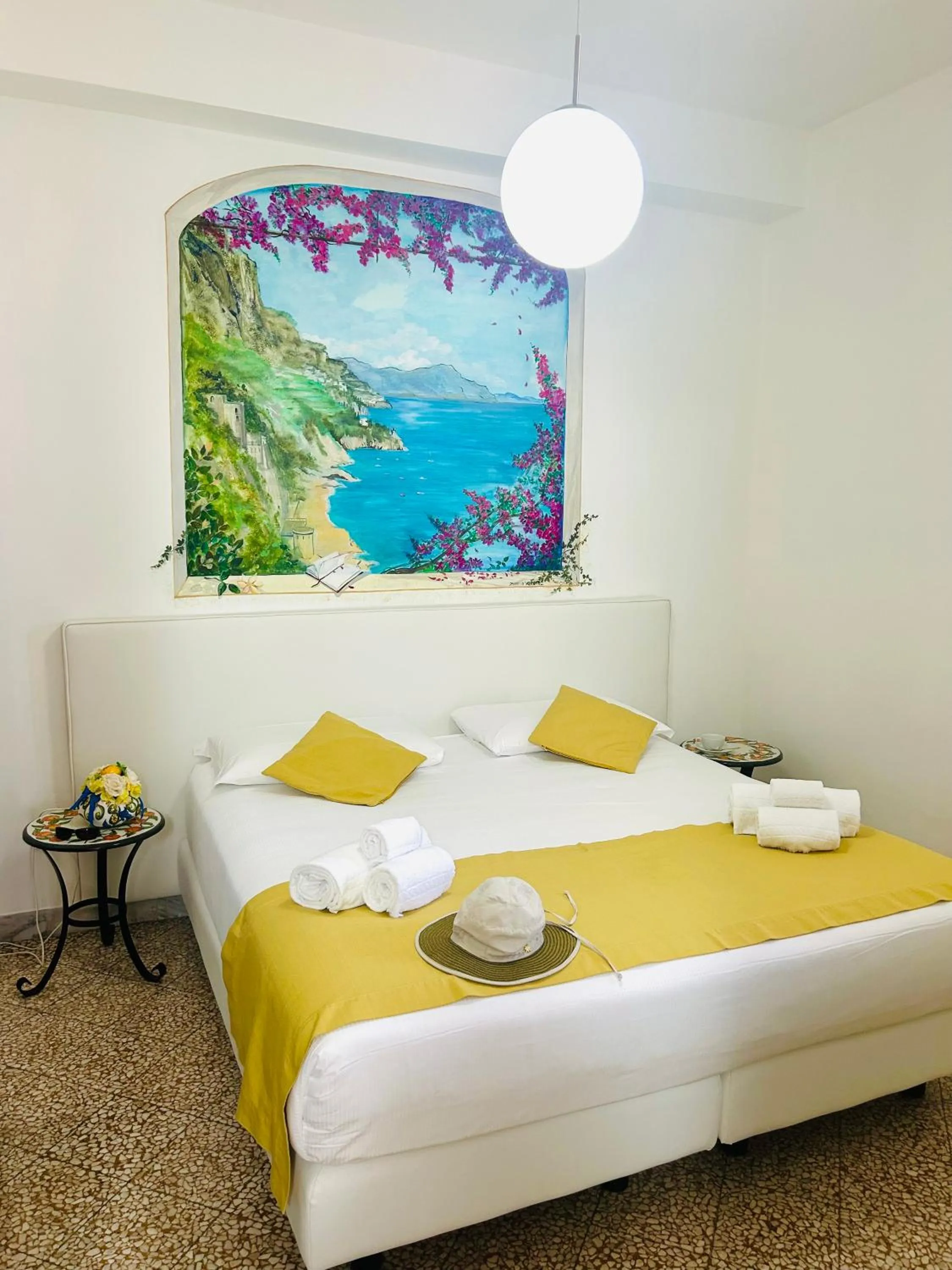 Bed in Locanda Costa D'Amalfi