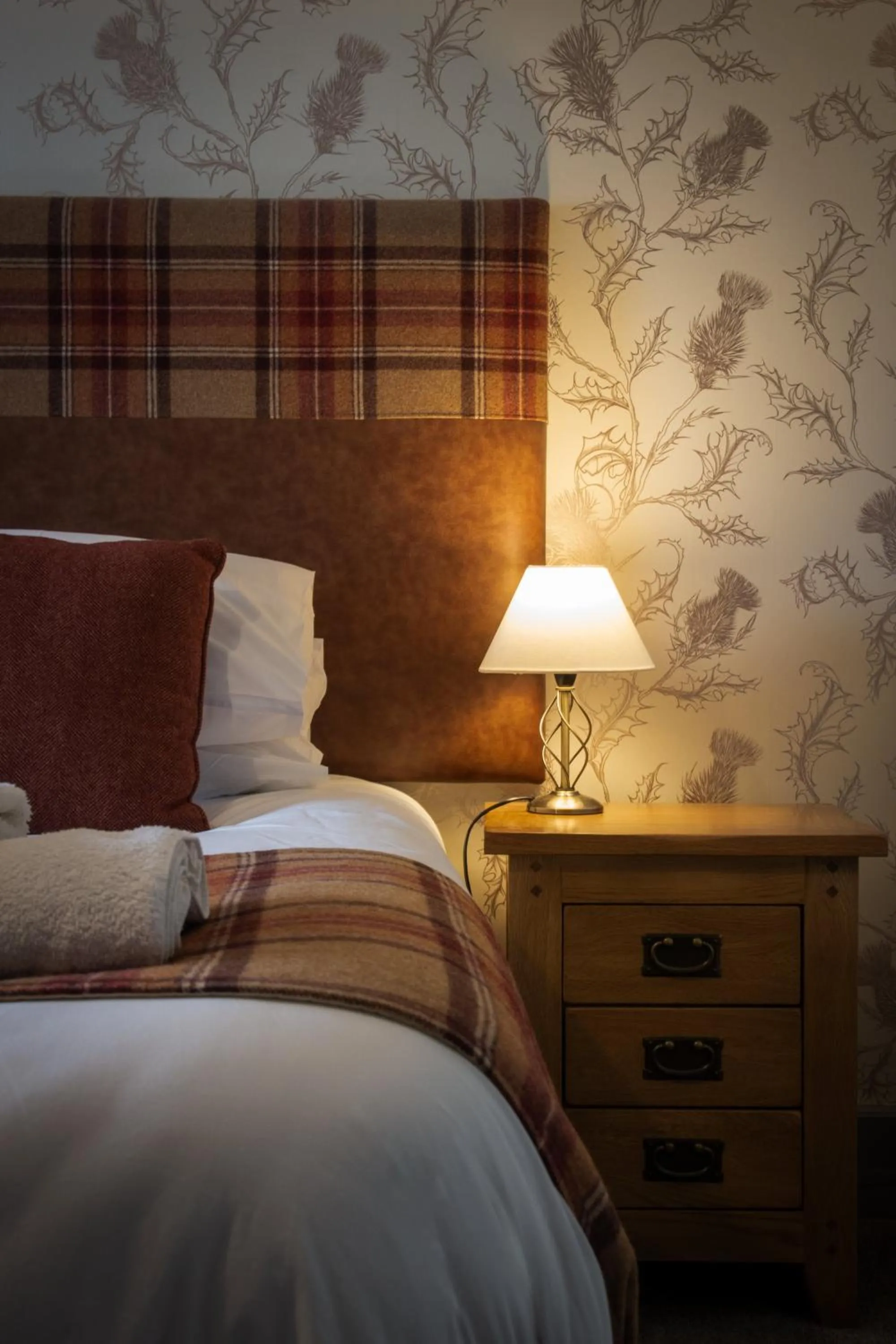 Bed in Inn at Port nan Gael