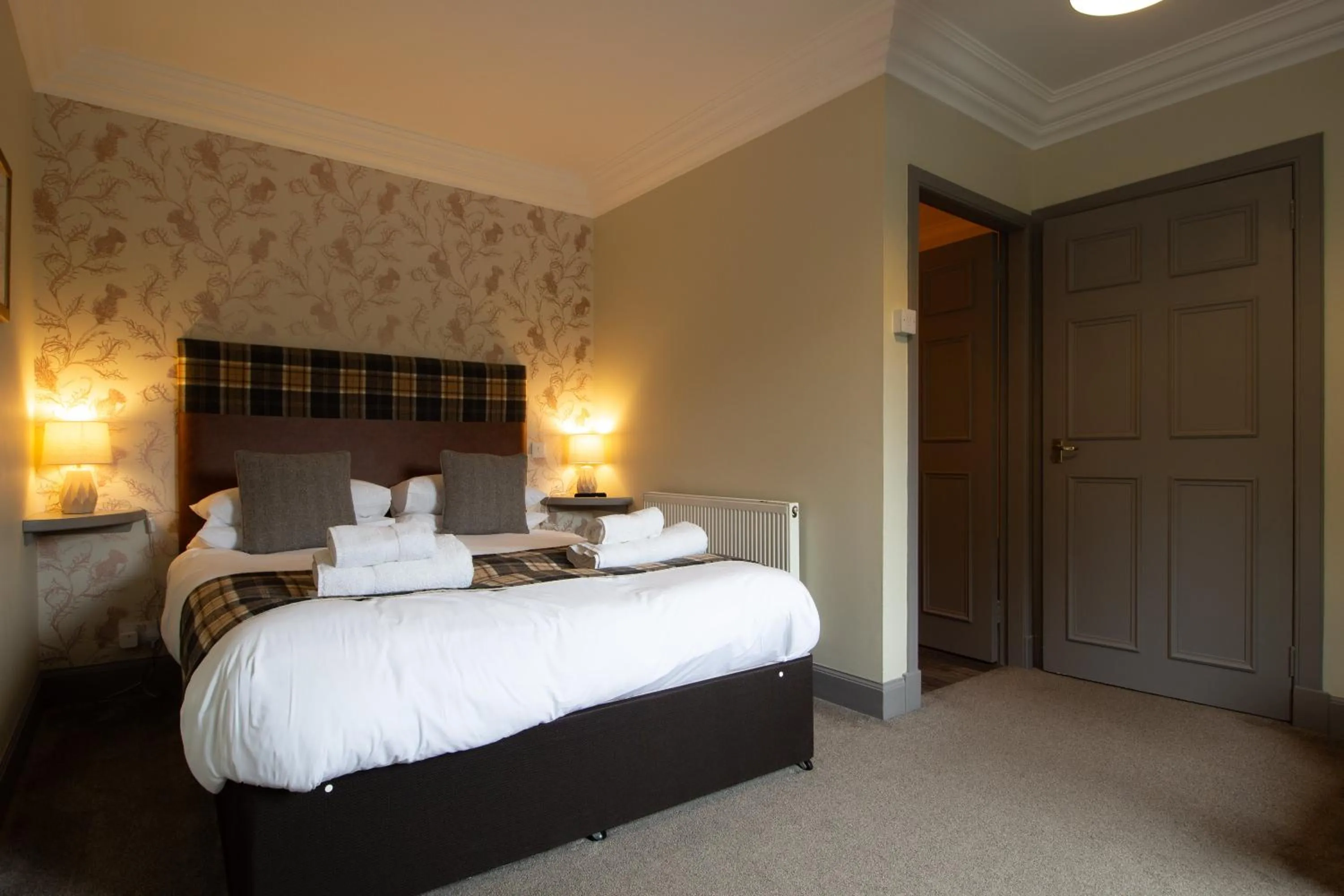 Bed in Inn at Port nan Gael