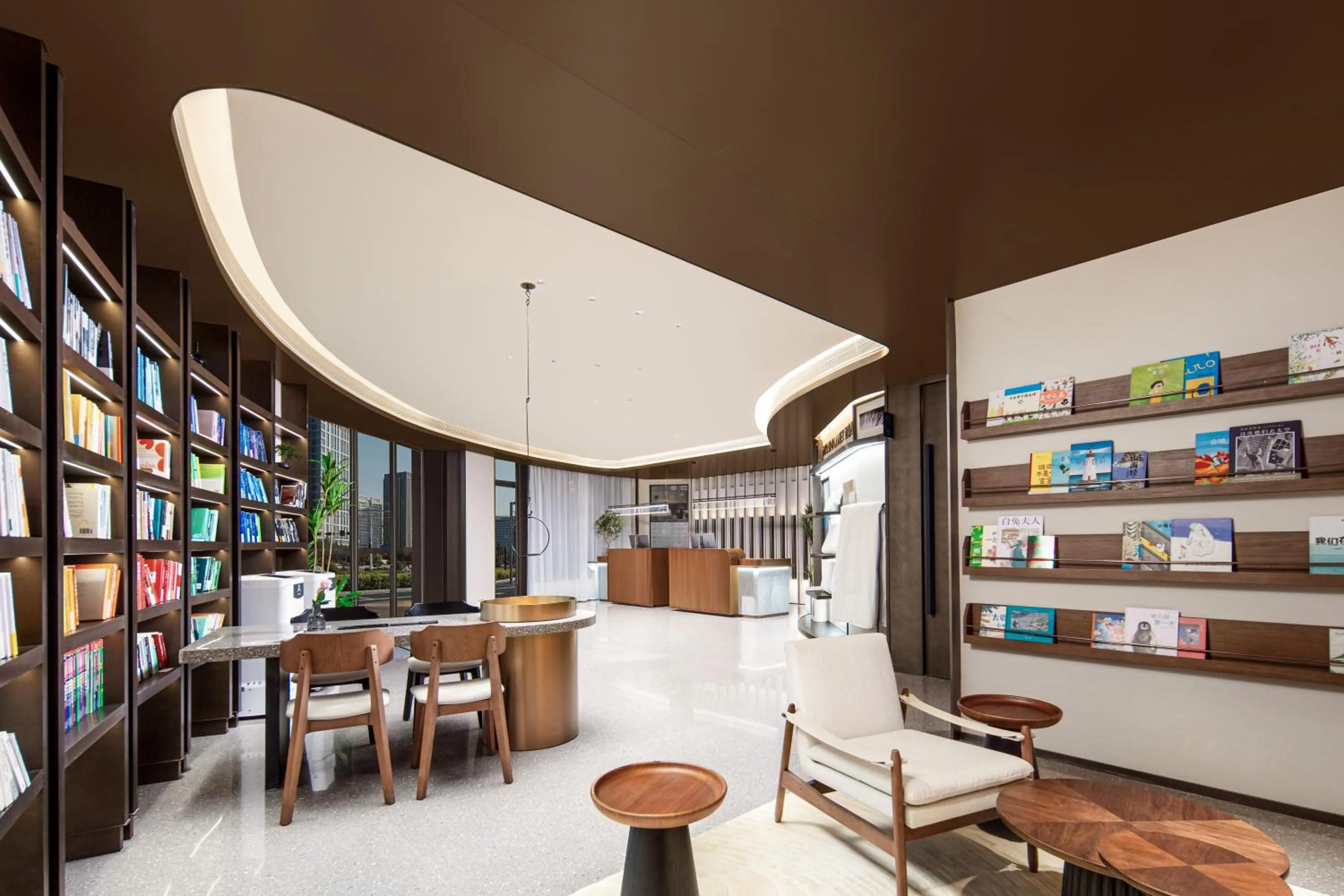 Lobby or reception in Atour Hotel People's Square Metro Station Shanghai