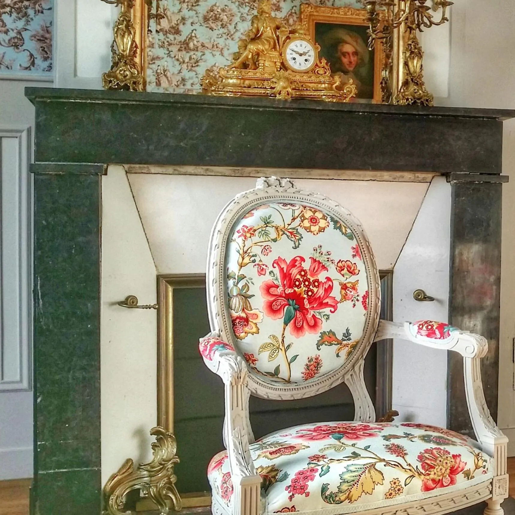 Living room in Château de Chantore