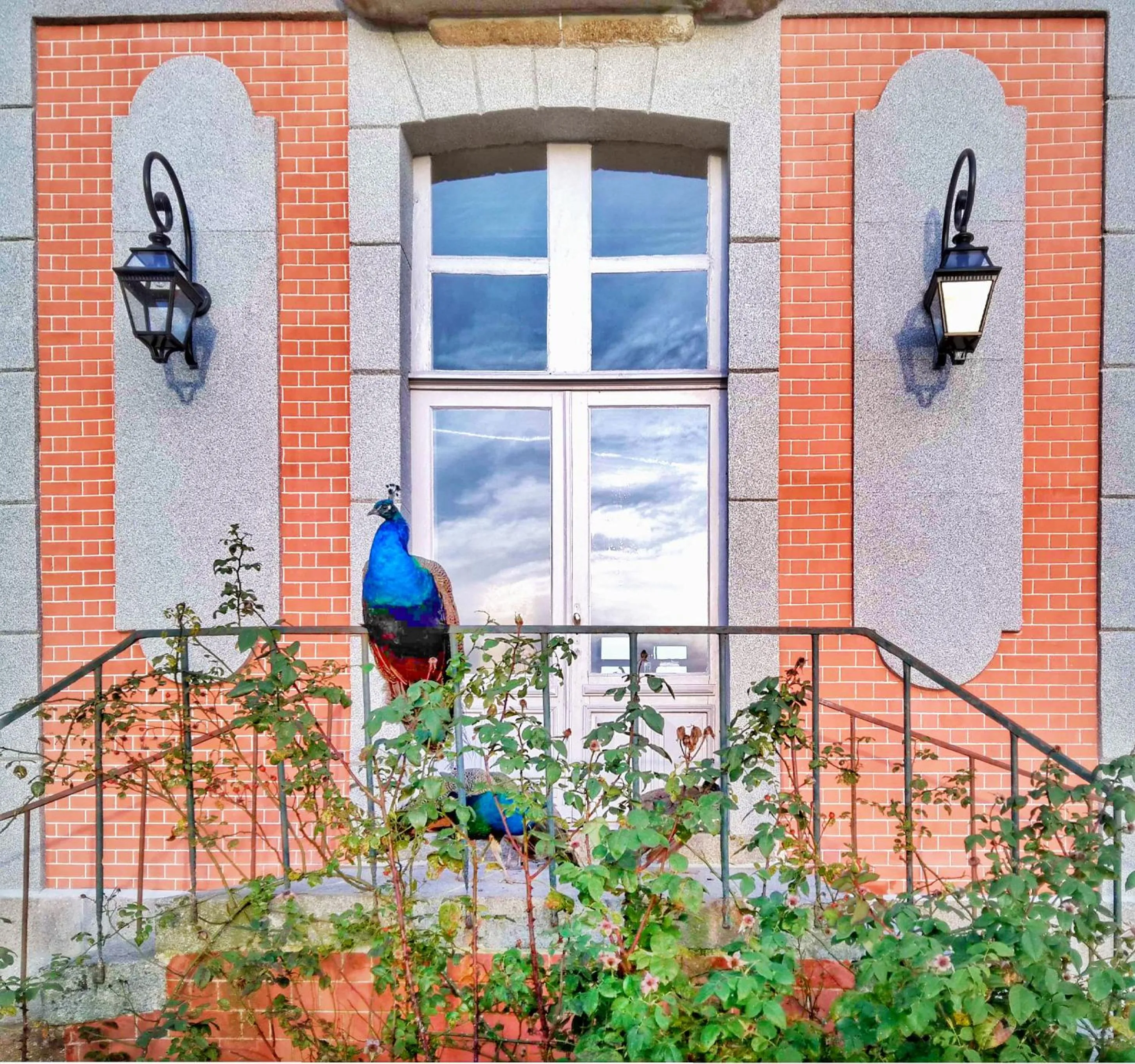 Facade/entrance in Château de Chantore