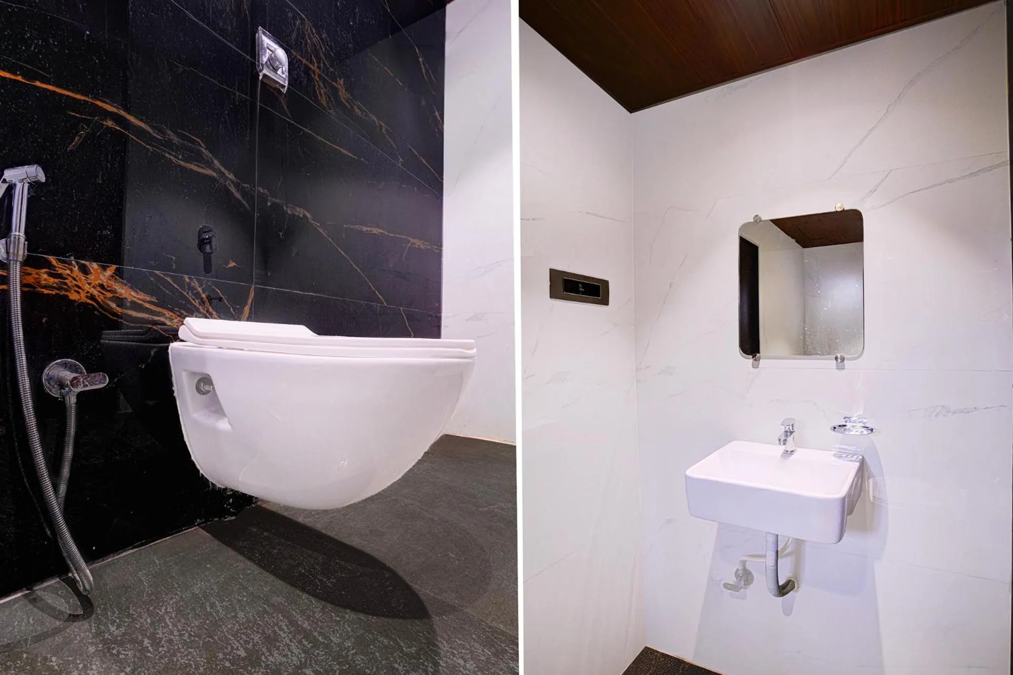 Bathroom in FabHotel Majestic Crest