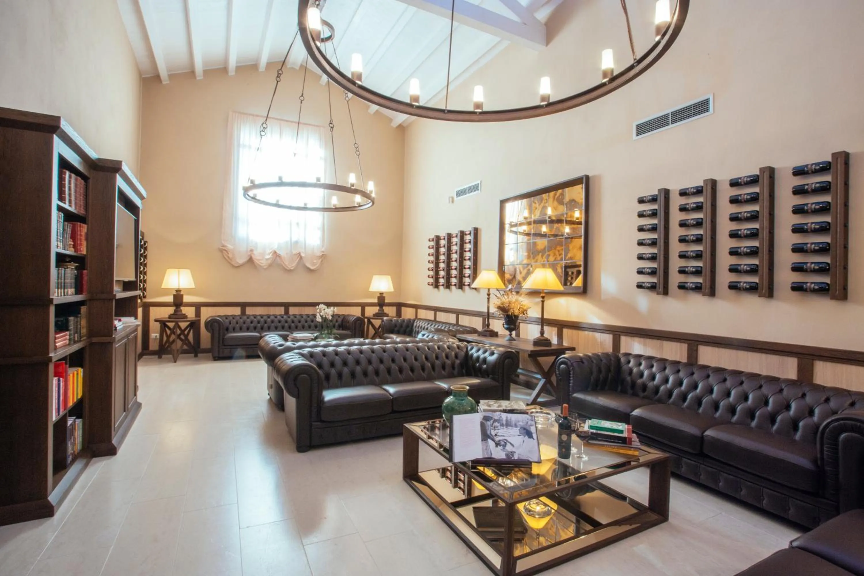 Communal lounge/ TV room in Firriato Hospitality - Baglio Sorìa