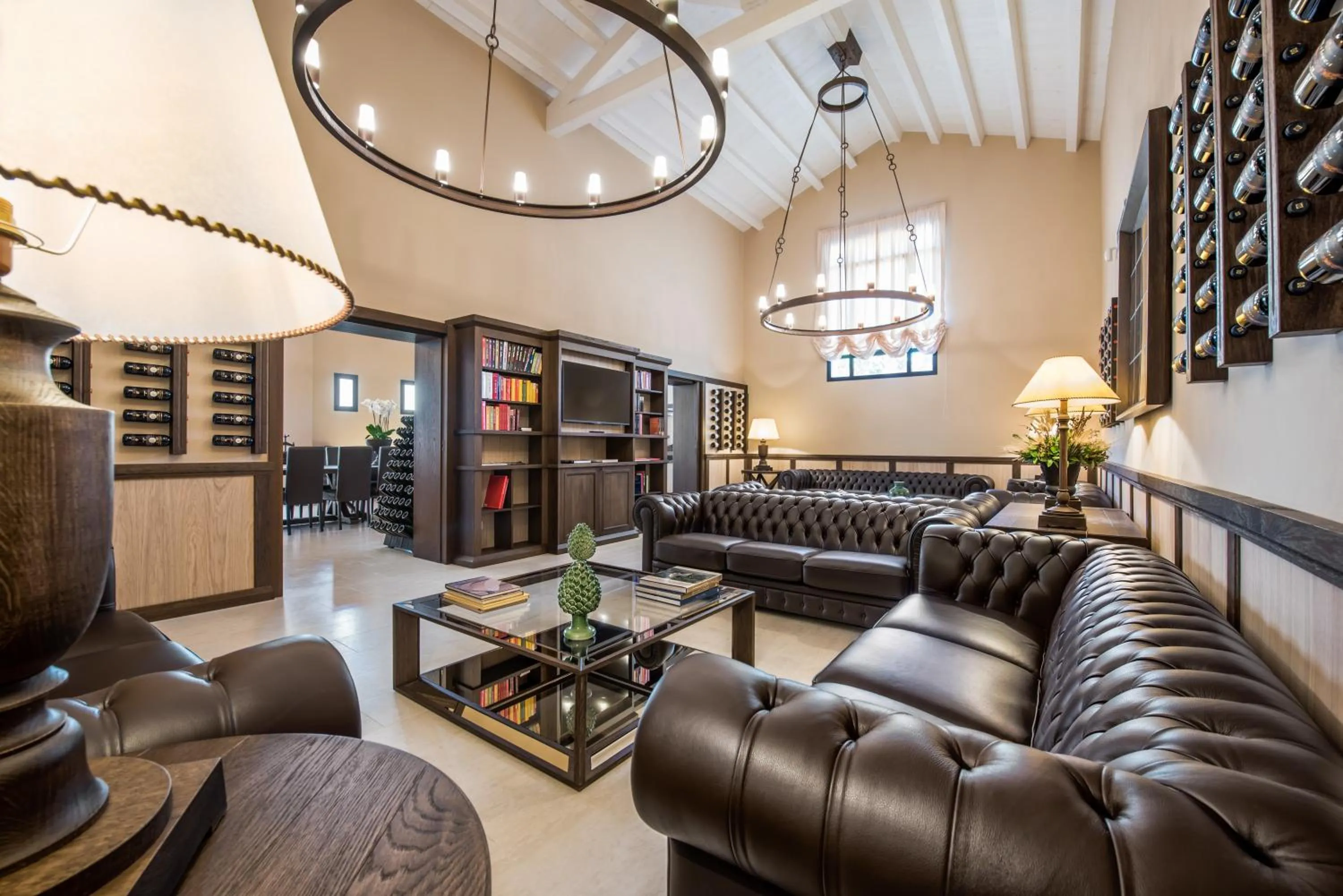 Communal lounge/ TV room in Firriato Hospitality - Baglio Sorìa