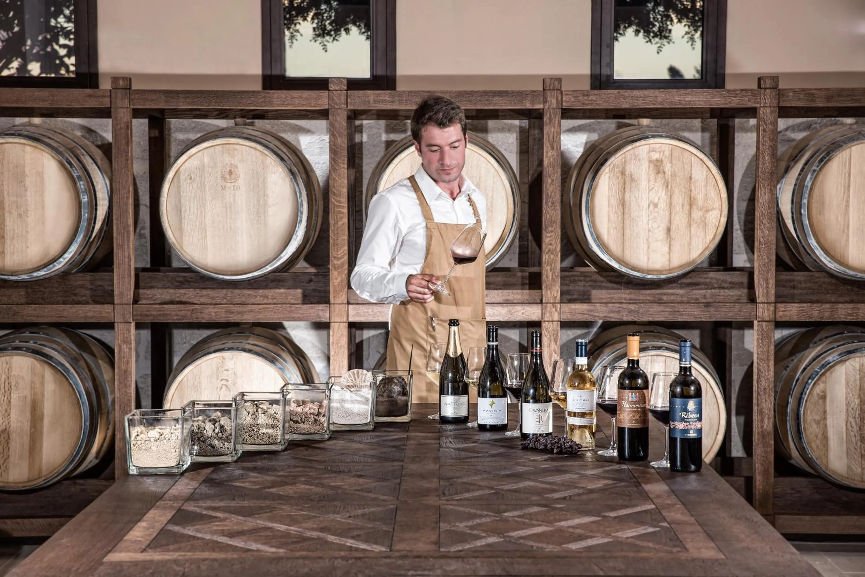 Area and facilities in Firriato Hospitality - Baglio Sorìa