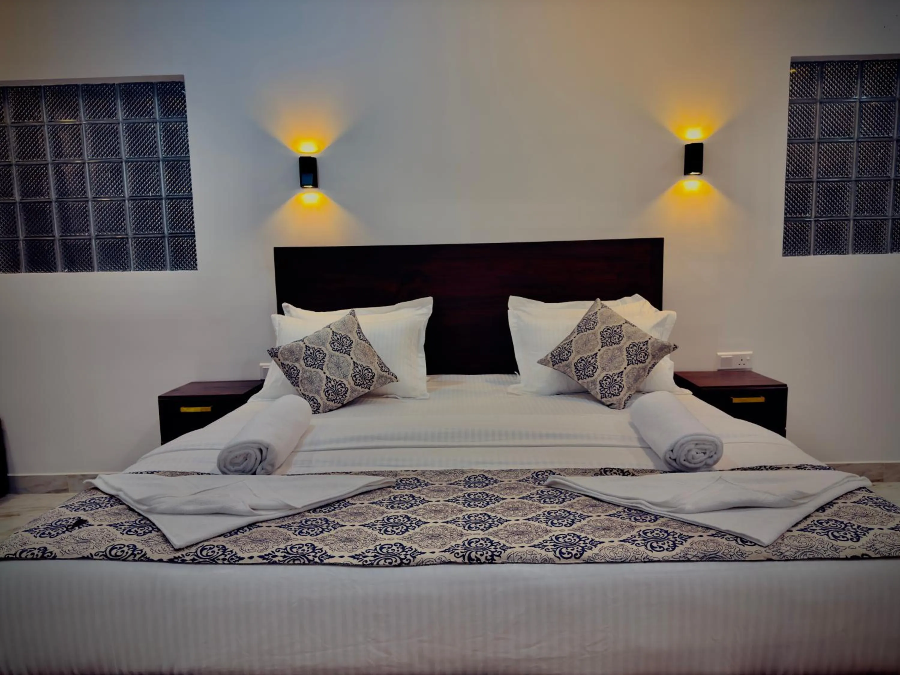 Bed in Aloe Transit Hotel