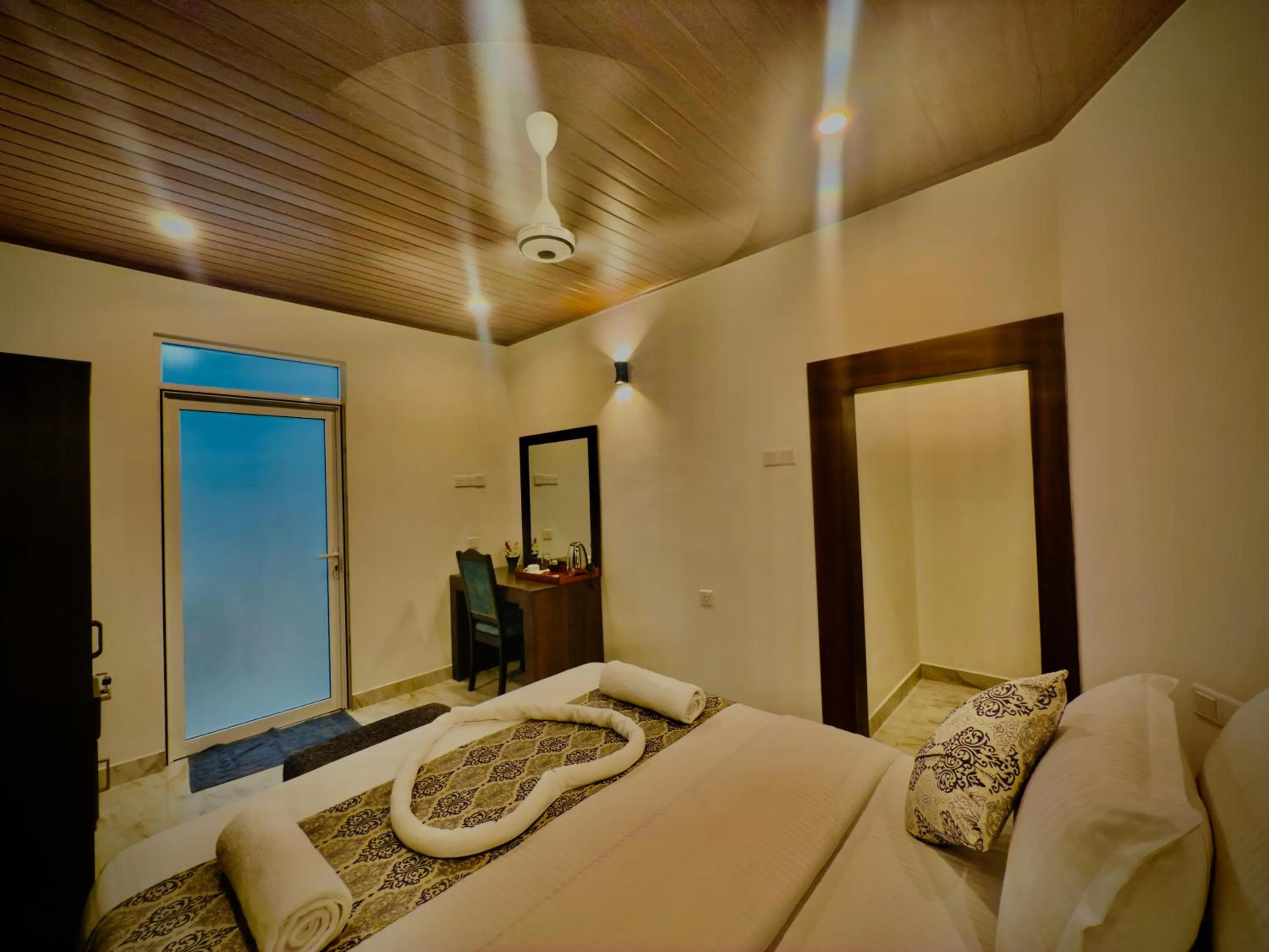 Bed in Aloe Transit Hotel