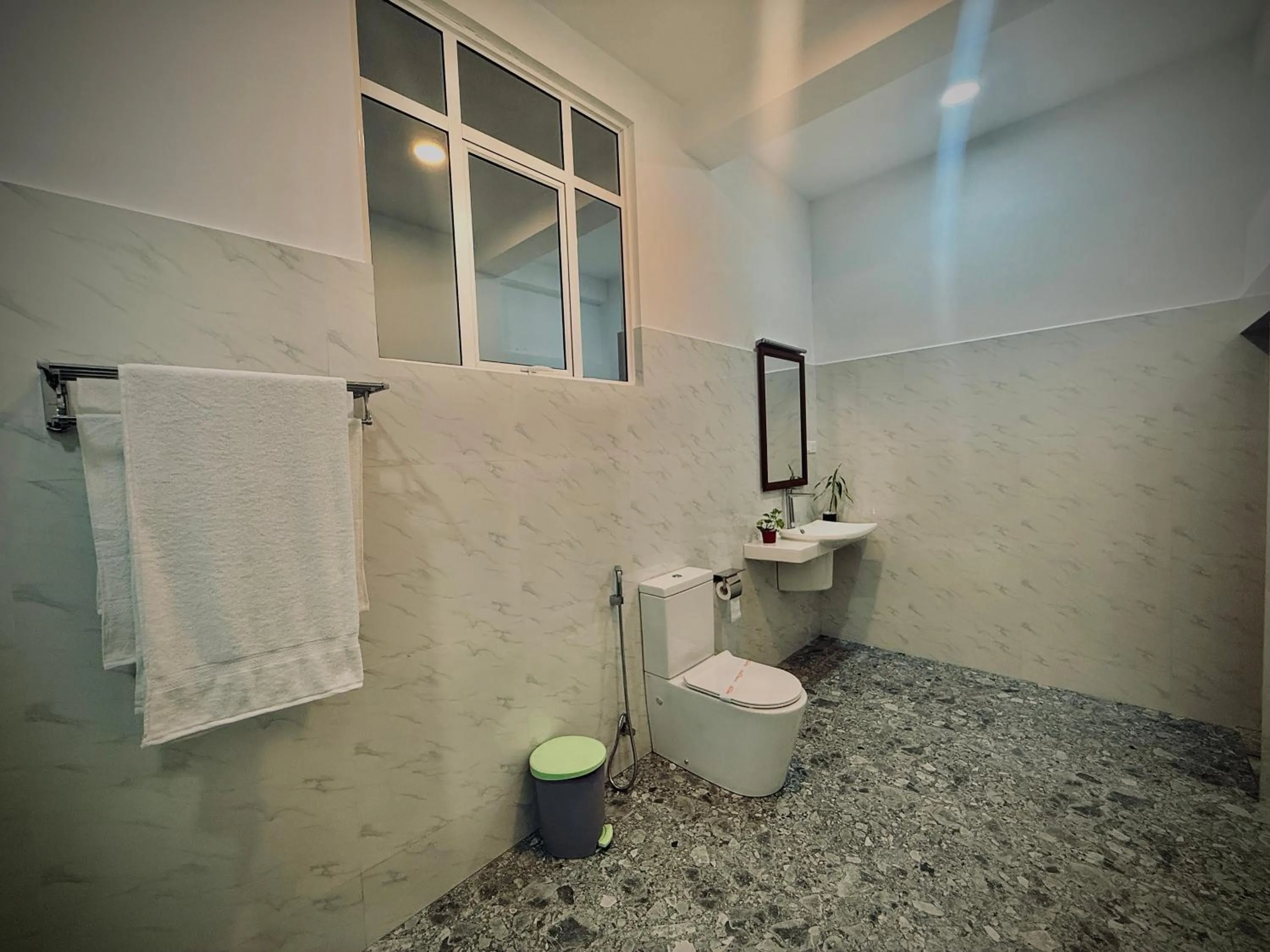 Bathroom in Aloe Transit Hotel