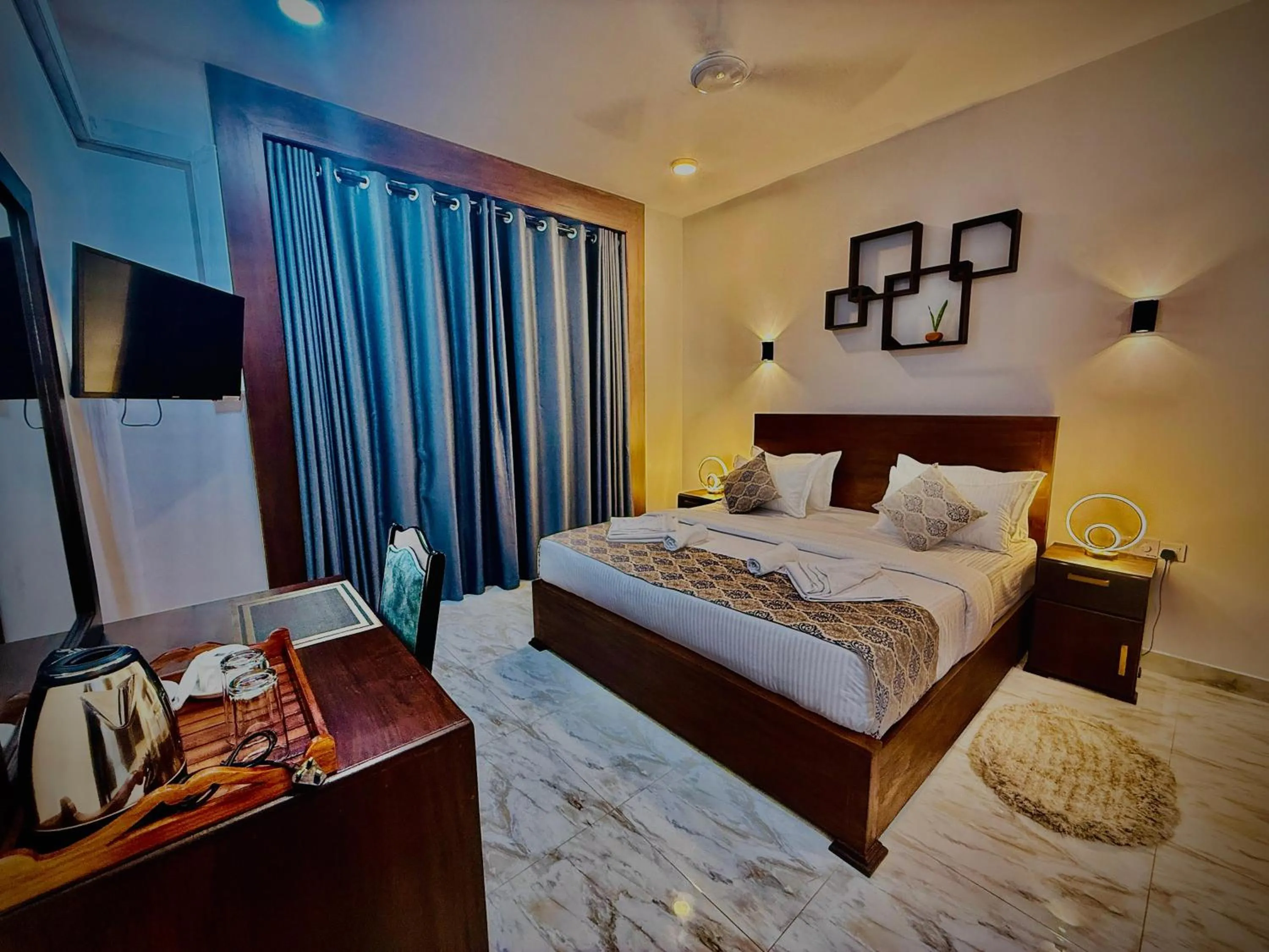 Bed in Aloe Transit Hotel