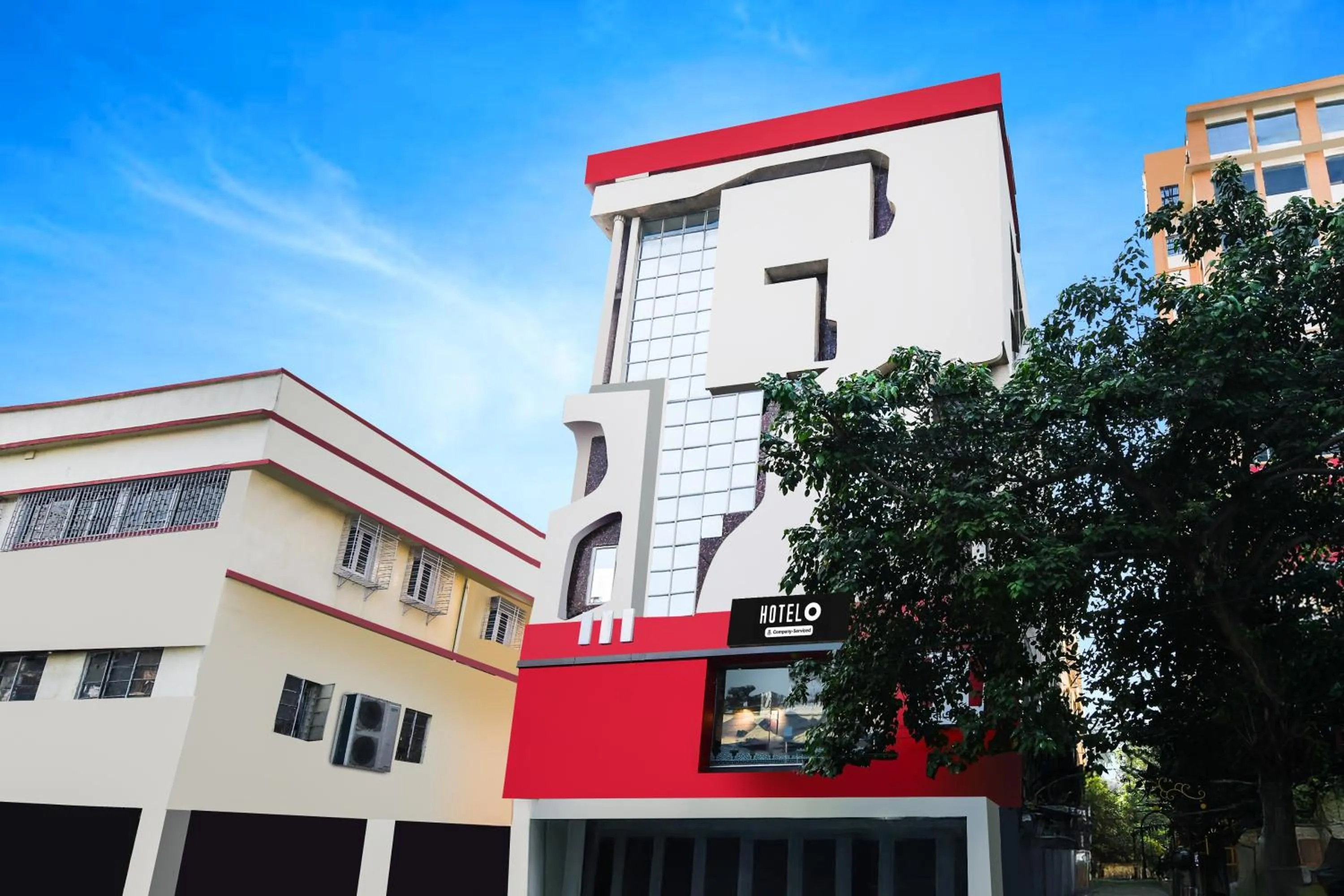 Facade/entrance in Hotel O Kolstay Inn