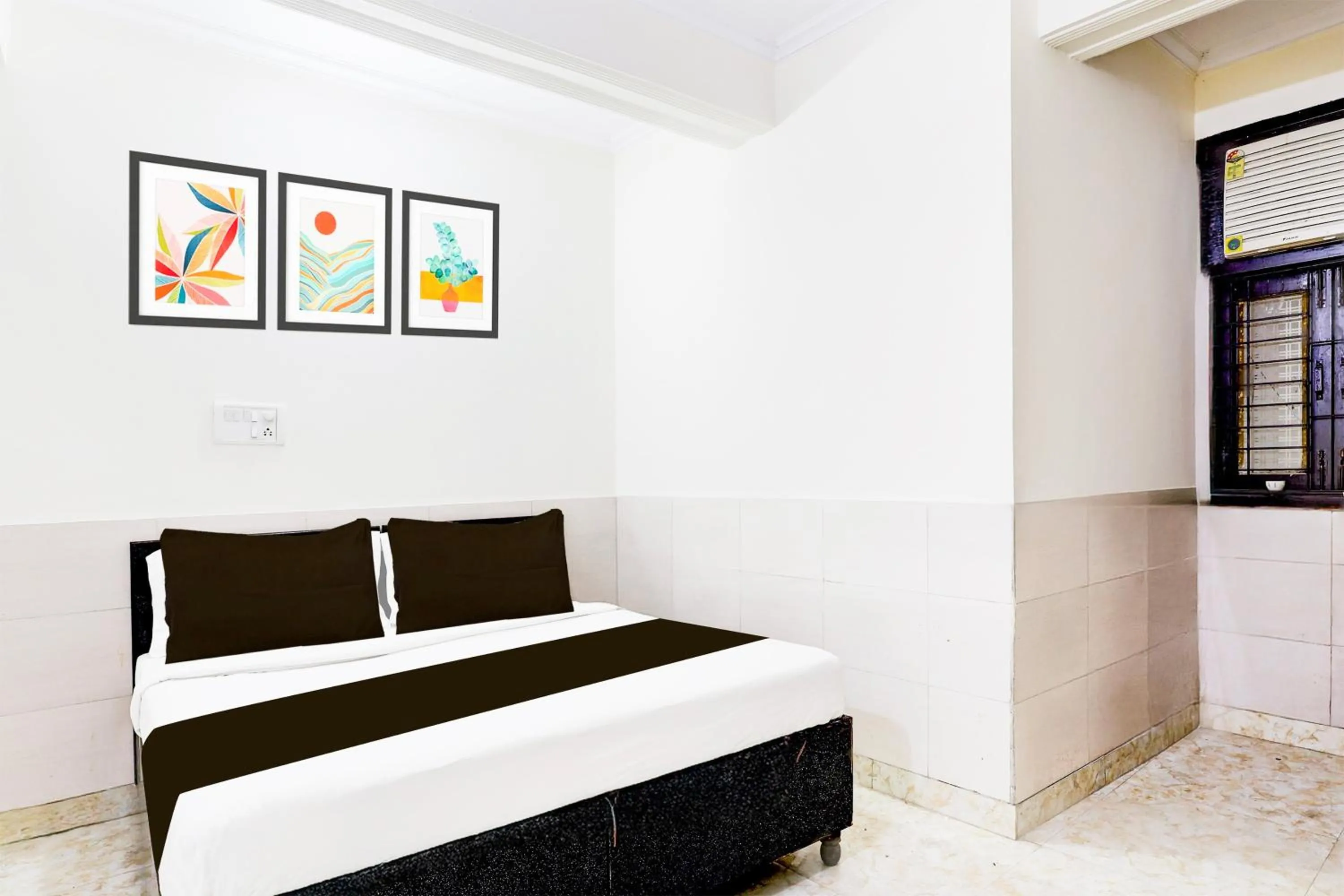 Bedroom, Bed in Hotel O Fazalpur