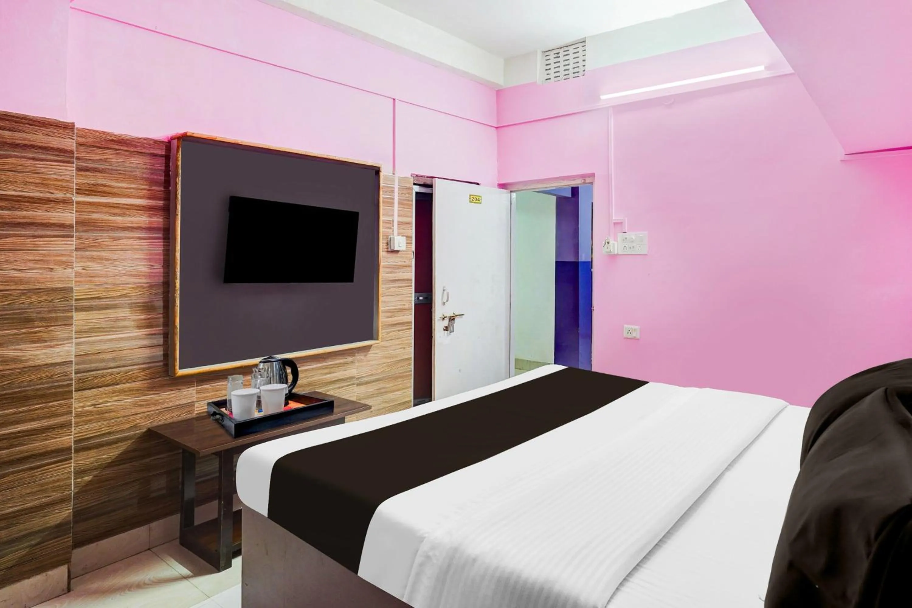 Bedroom, Bed in Hotel O Pradhan Nagar Siliguri Formerly Prince Guest House