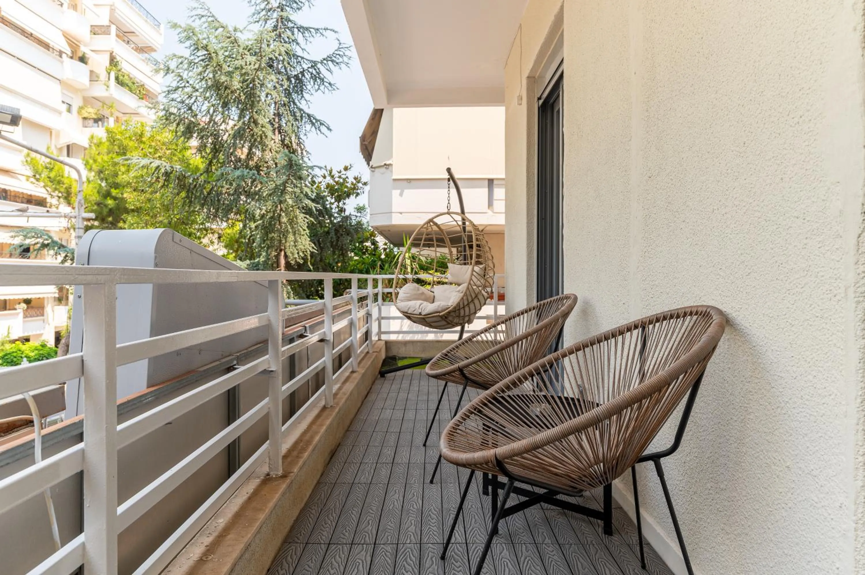 Patio in Phalerus Suites