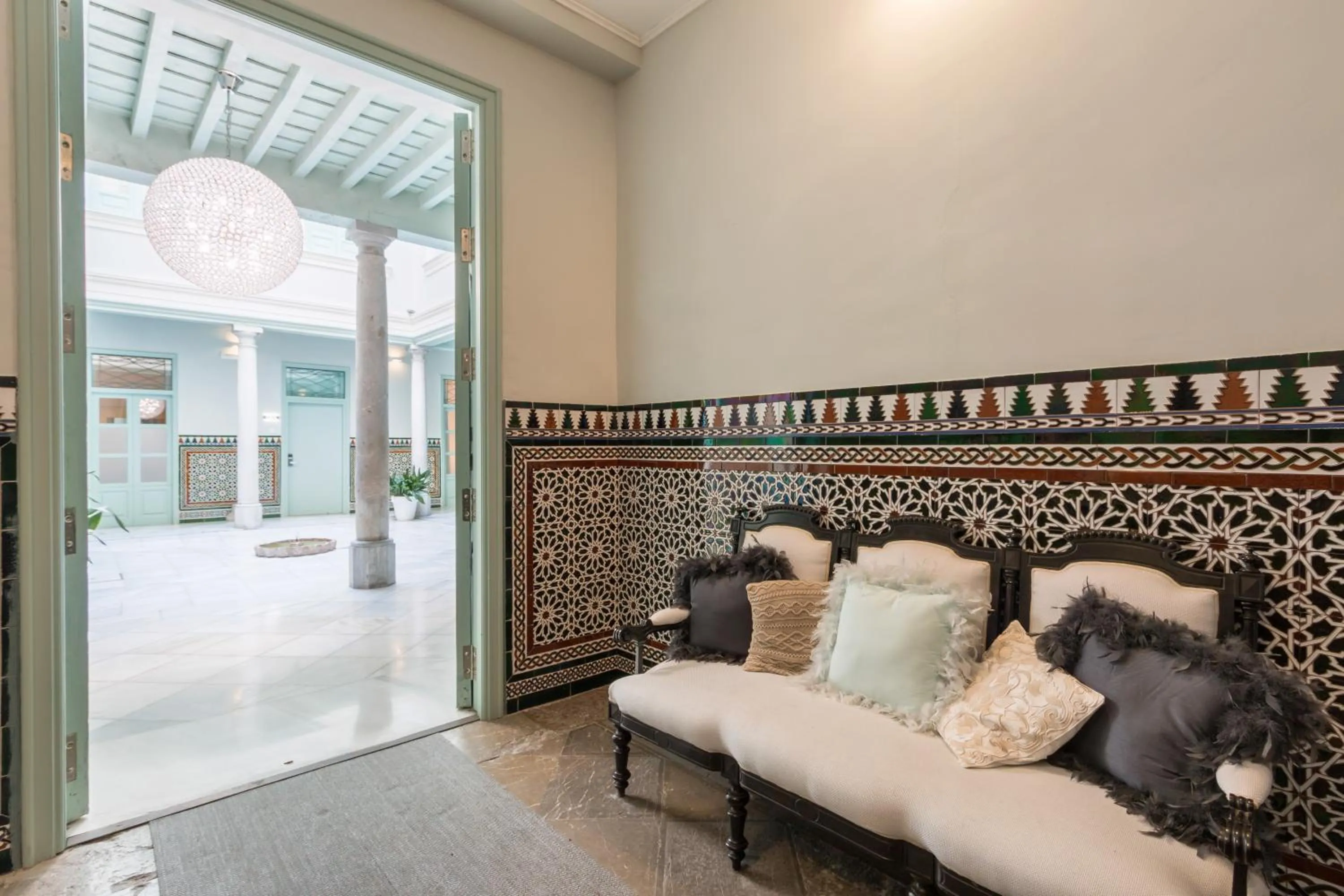 Patio in Palacio Cabrera - Lillo