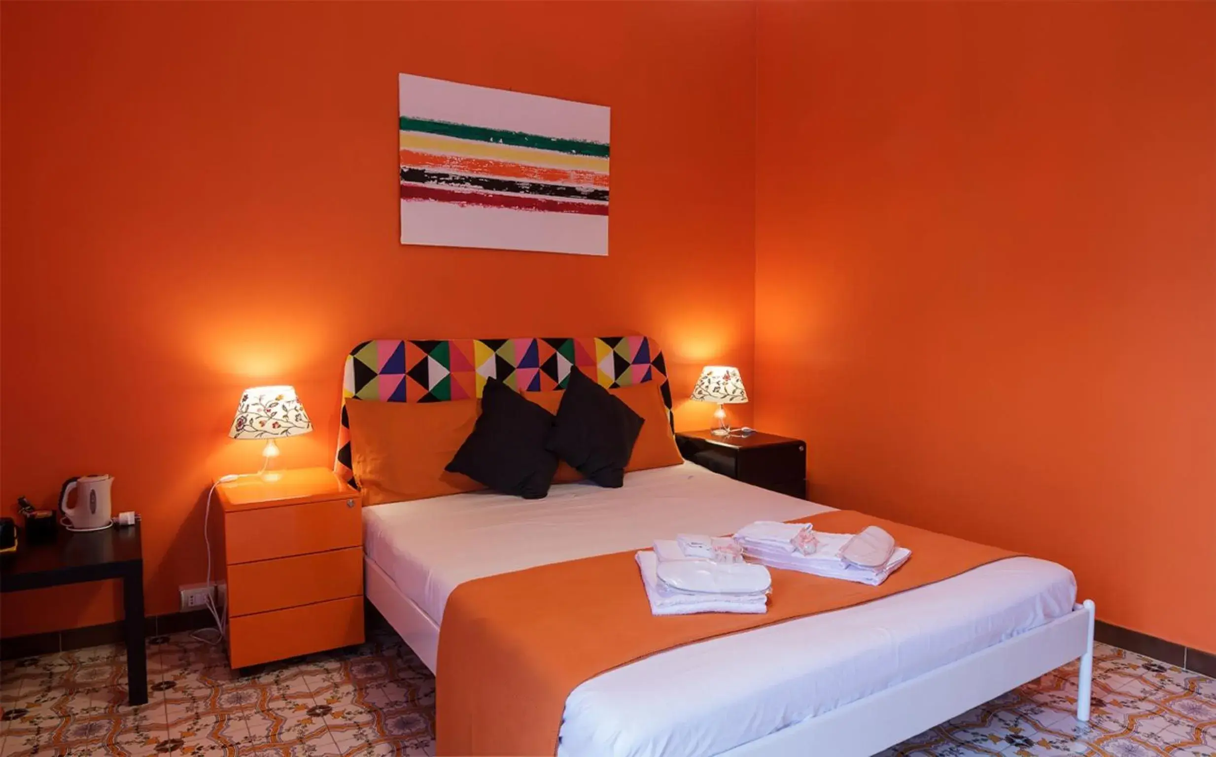 Quadruple Room with Bathroom in B&B Le Saline Quadruple Room with Bathroom in B&B Le Saline