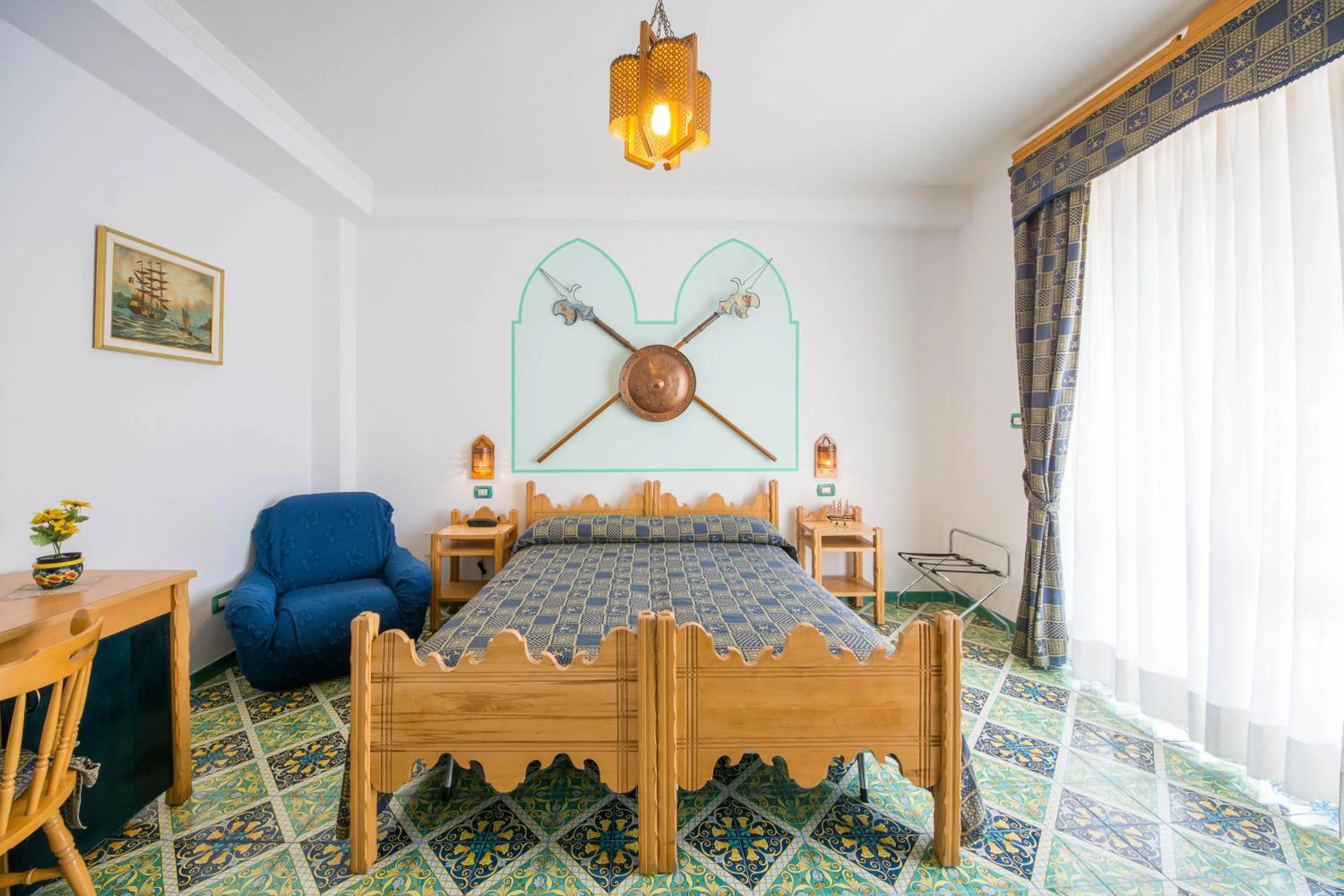 Bedroom in Riviera B&B Rooms and Apartament SEA-VIEW