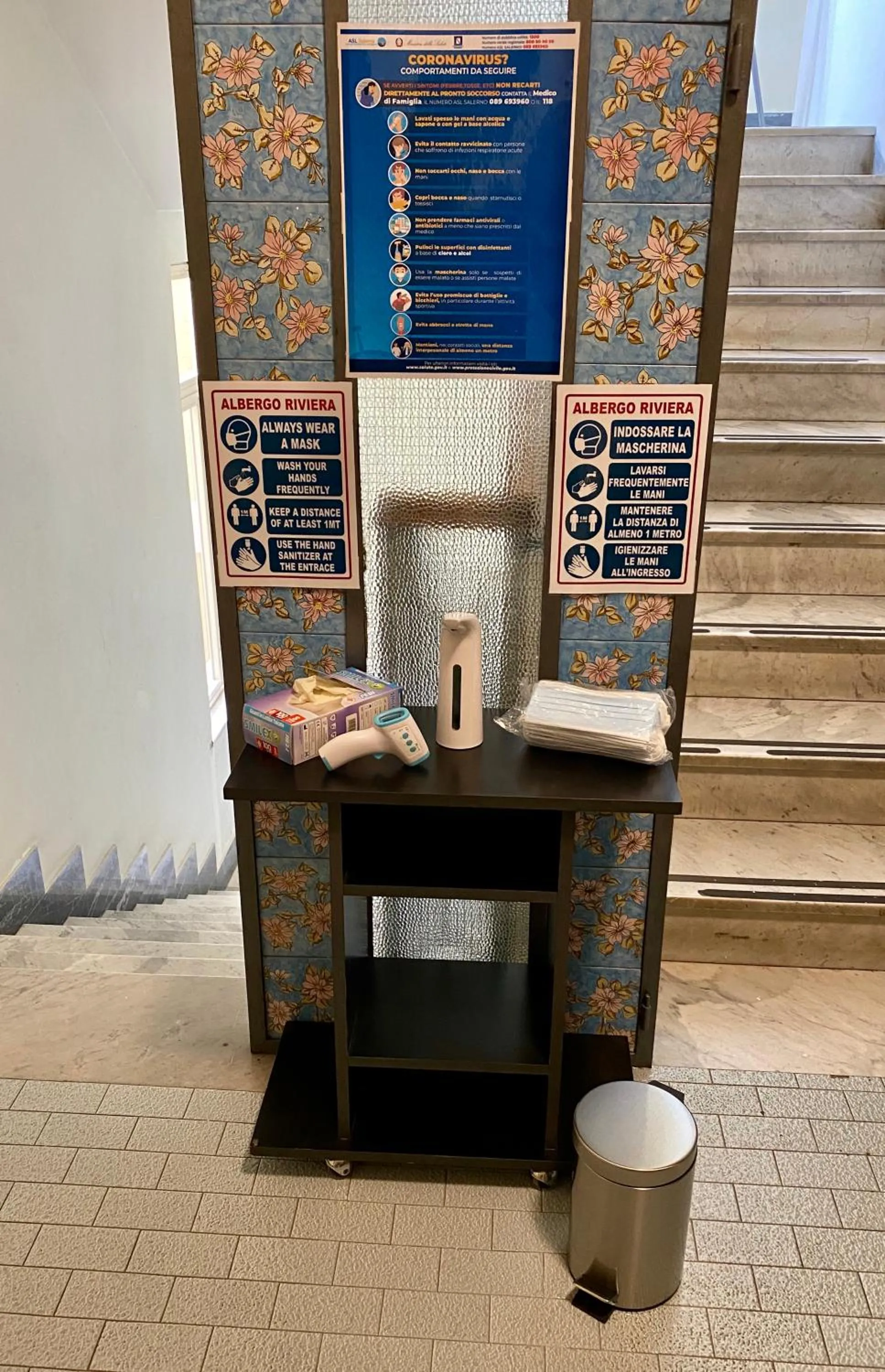 Lobby or reception in Riviera B&B Rooms