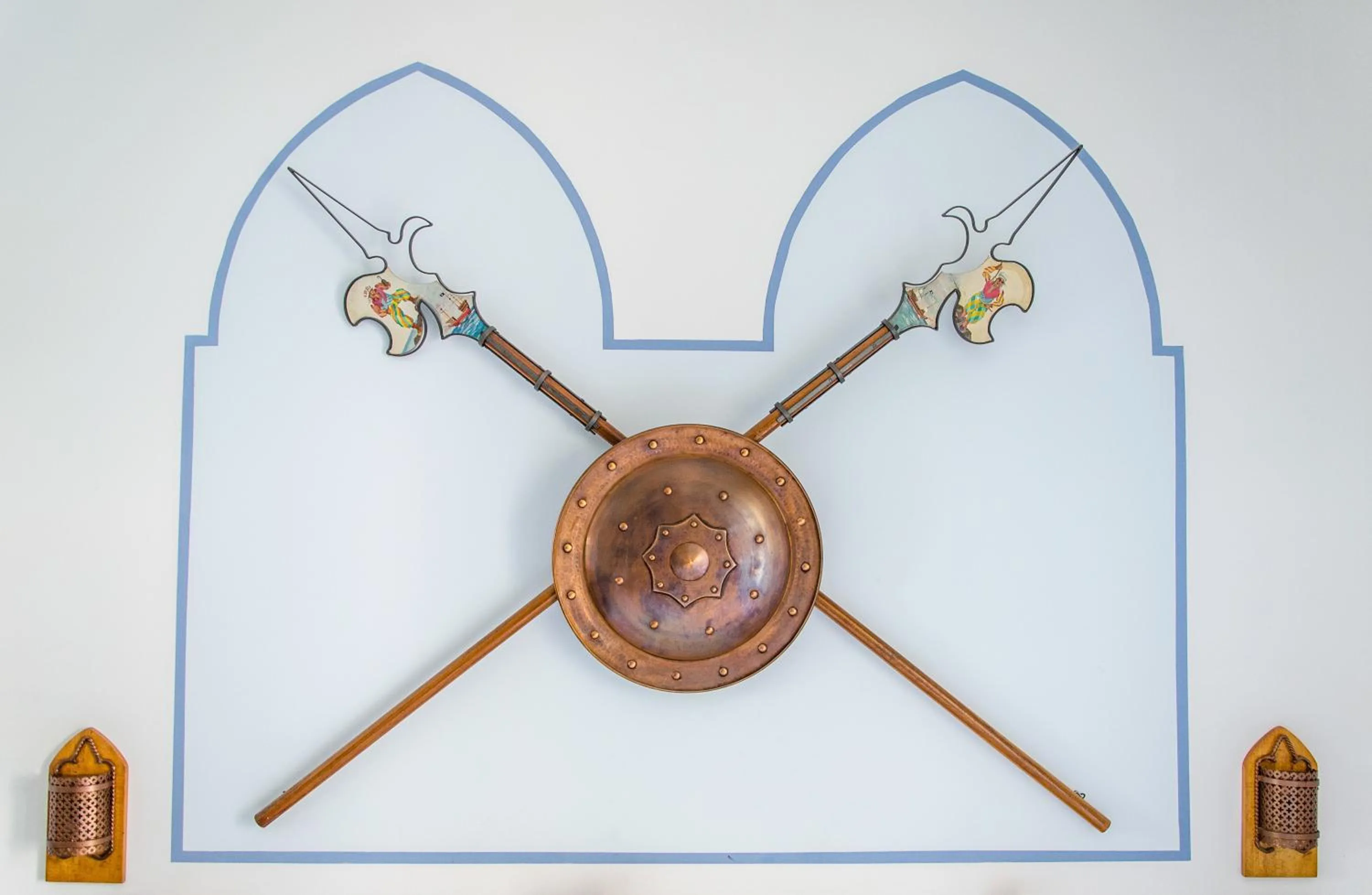 Decorative detail in Riviera B&B Rooms