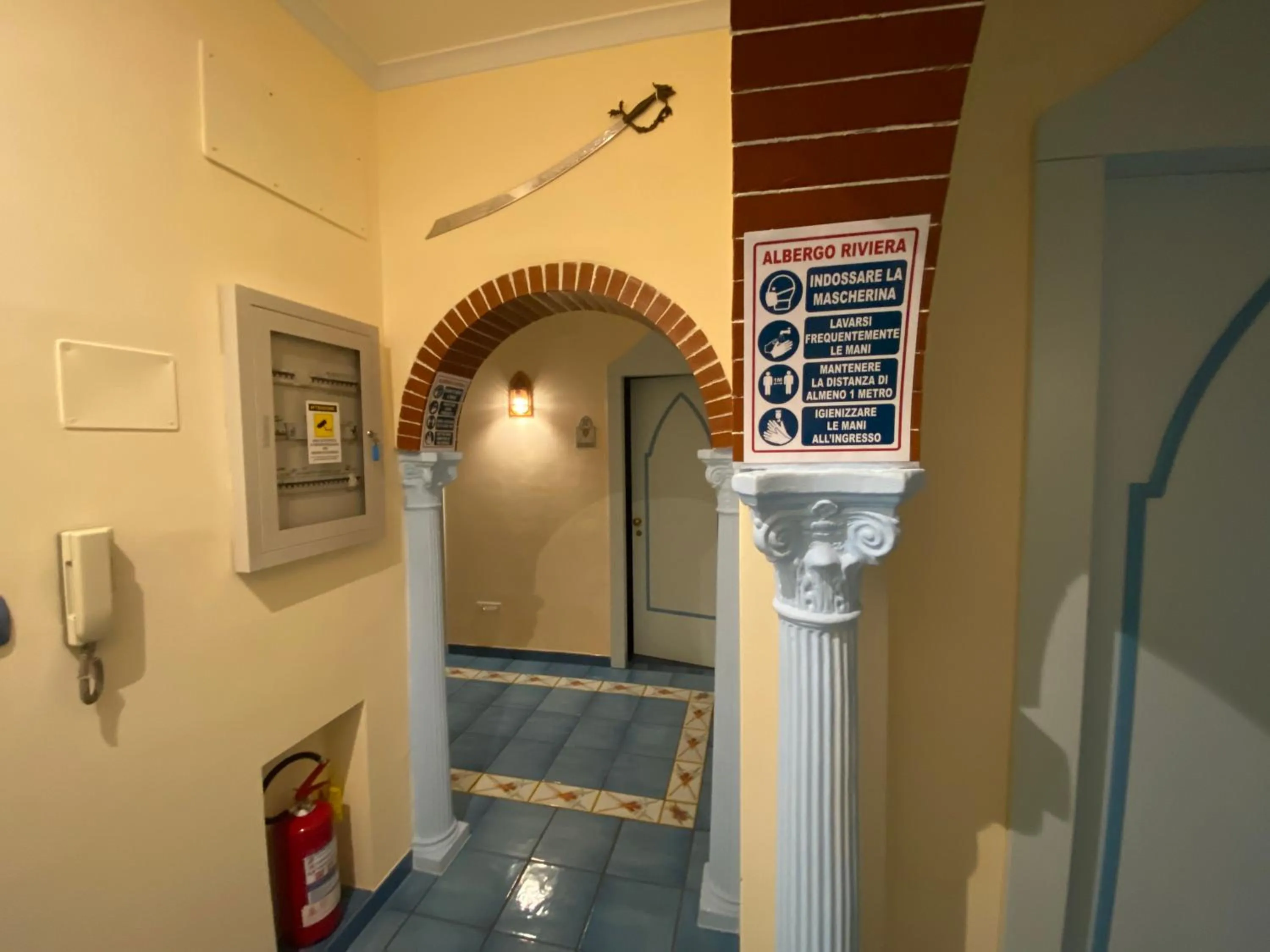 Facade/entrance in Riviera B&B Rooms