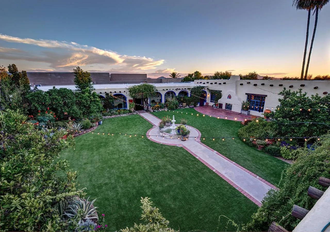 Garden in Hacienda del Sol Guest Ranch Resort