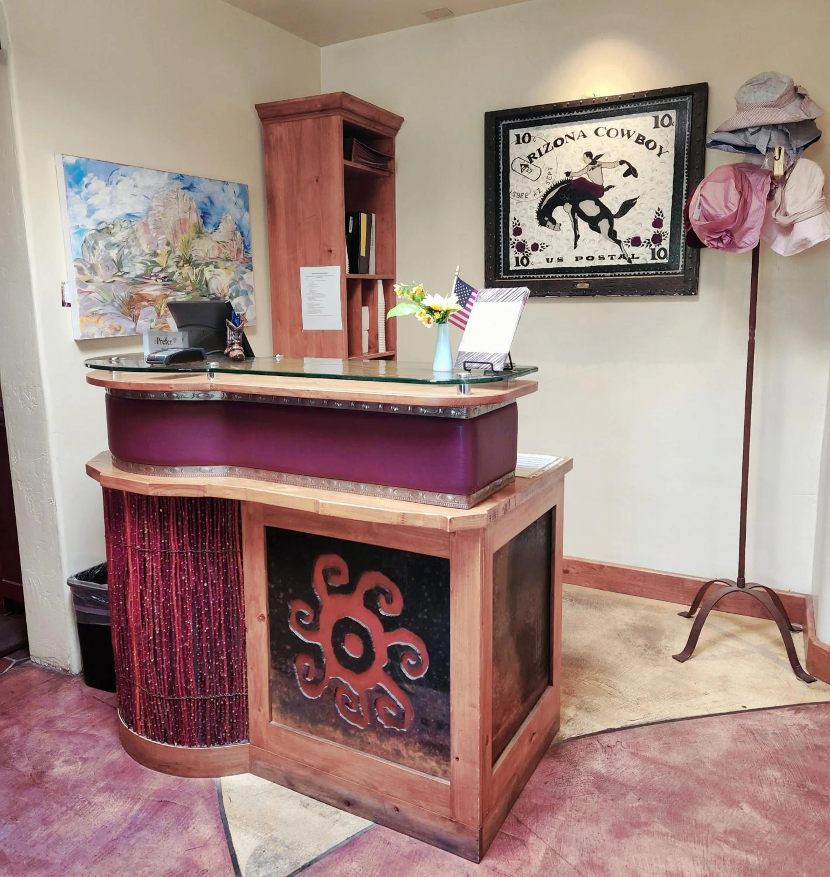 Lobby or reception in Hacienda del Sol Guest Ranch Resort