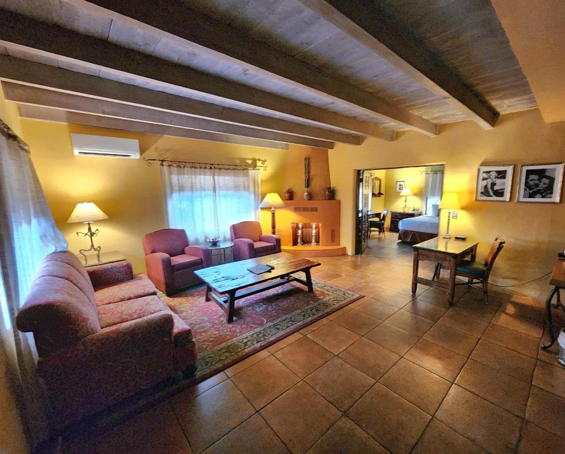 Living room in Hacienda del Sol Guest Ranch Resort
